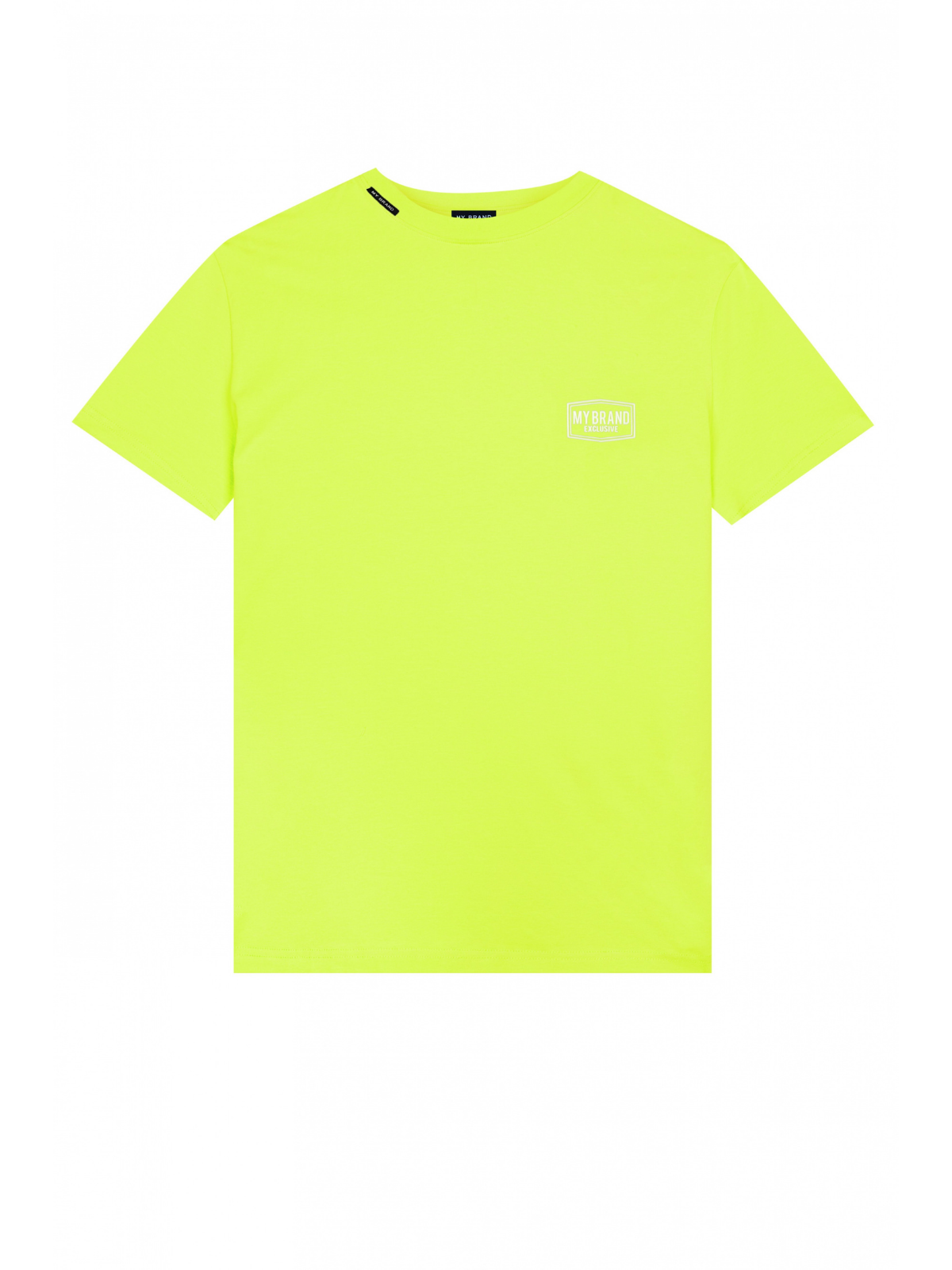 CHEST LOGO NEON T-SHIRT | NEON YELLOW