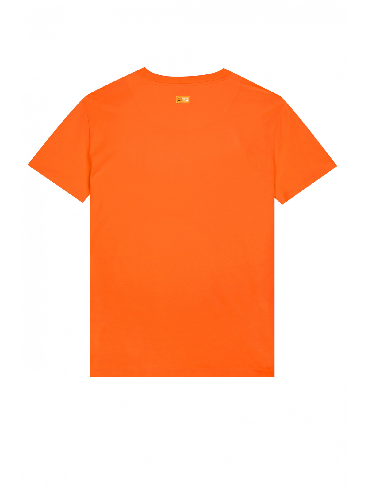 Plain Neon Orange T Shirt DKNY Neon Orange Cotton Jersey T-Shirt