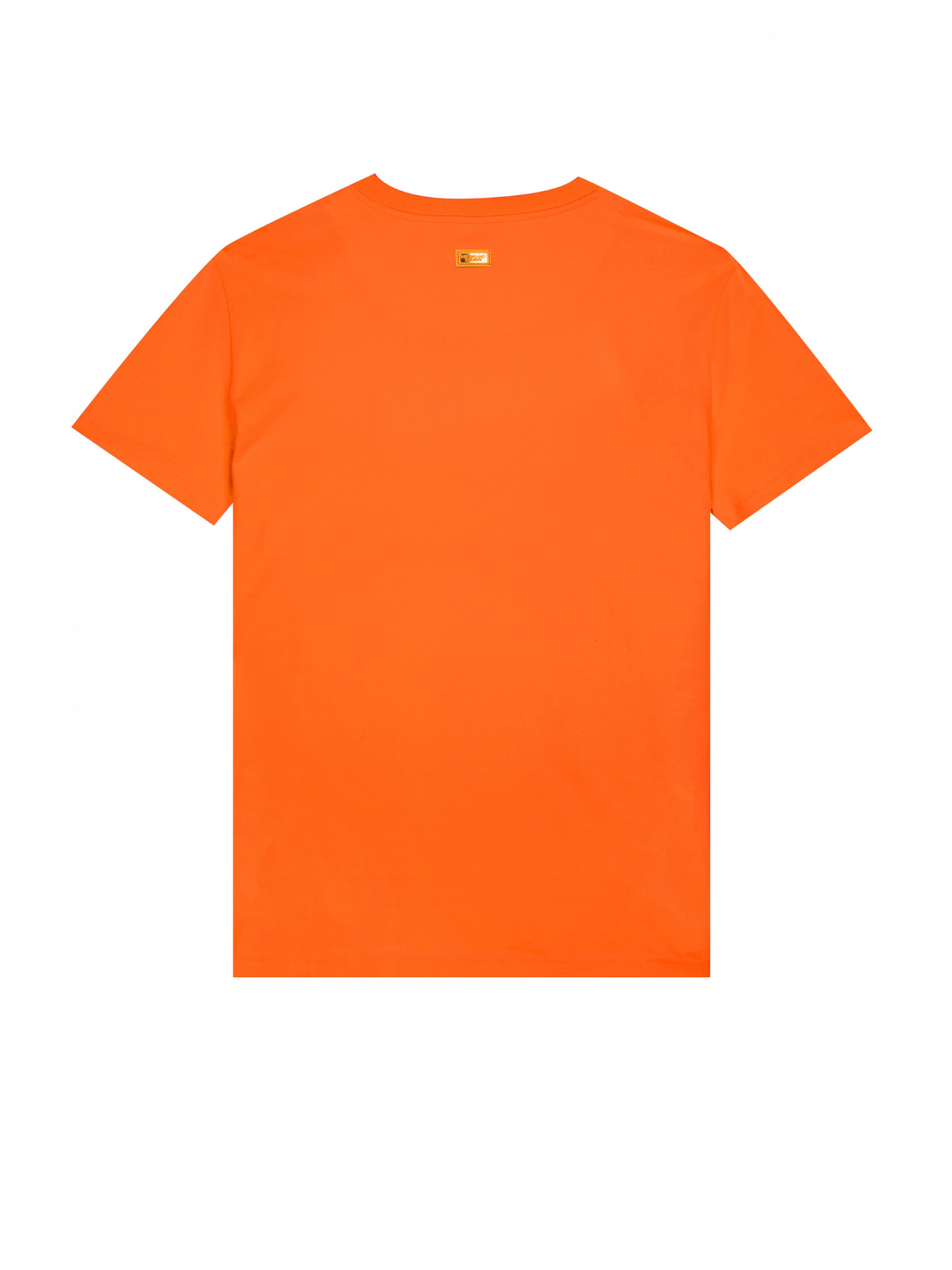 CHEST LOGO NEON T-SHIRT | NEON ORANGE