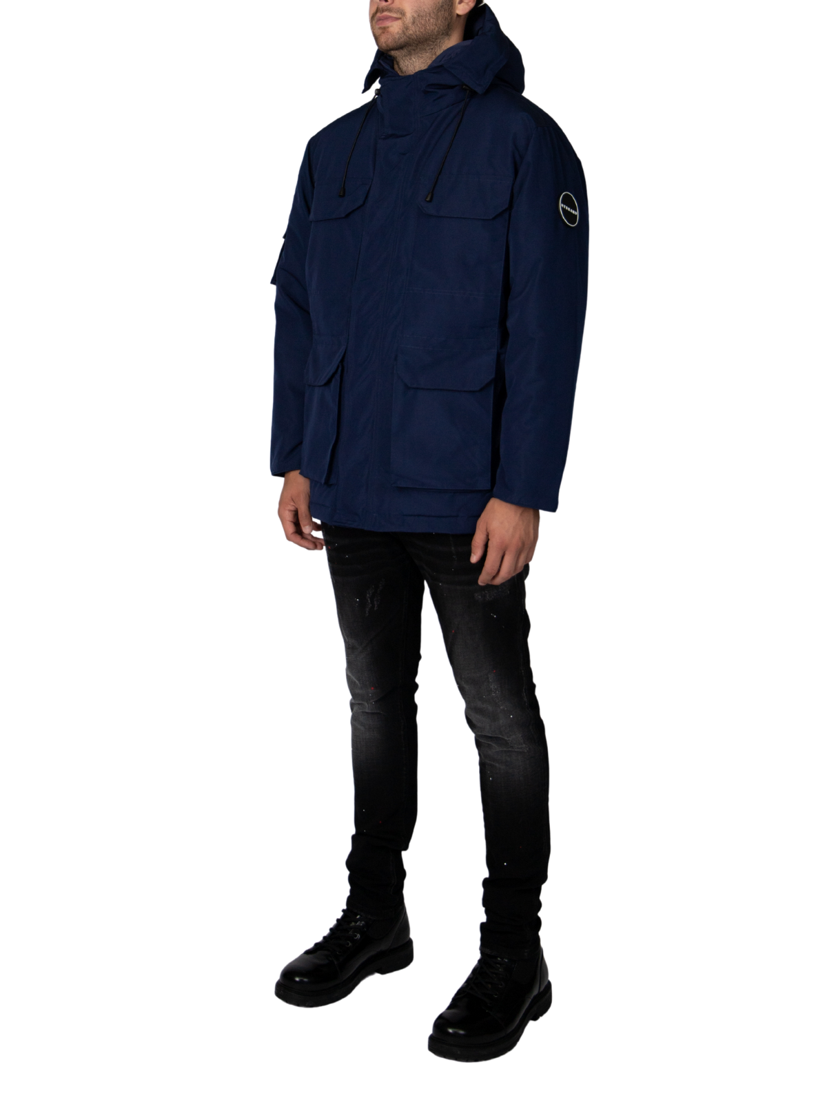 CORTINA LONG JACKET NAVY | NAVY