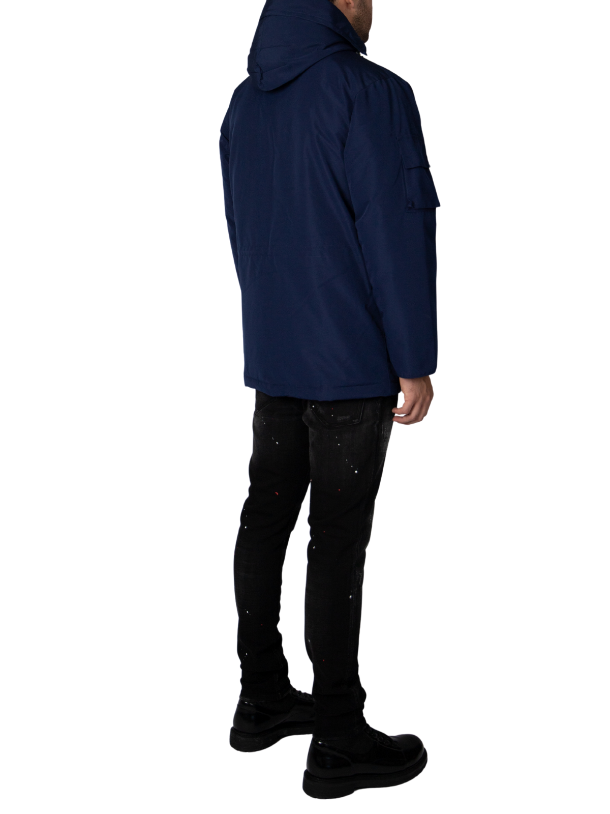 CORTINA LONG JACKET NAVY | NAVY