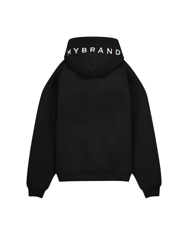 MB HEXAGON PATCH HOODIE BLA | BLACK