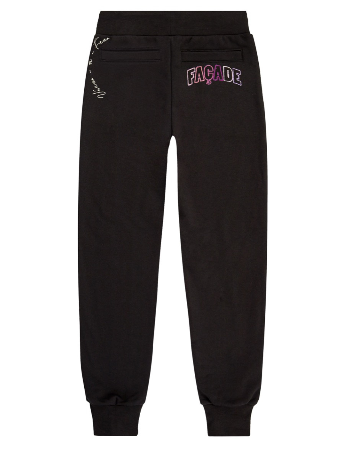 Facade Street Jogging Pants | BLACK