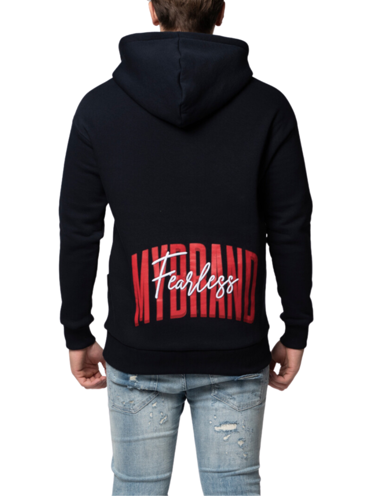 MB FEARLESS HOODY | NAVY