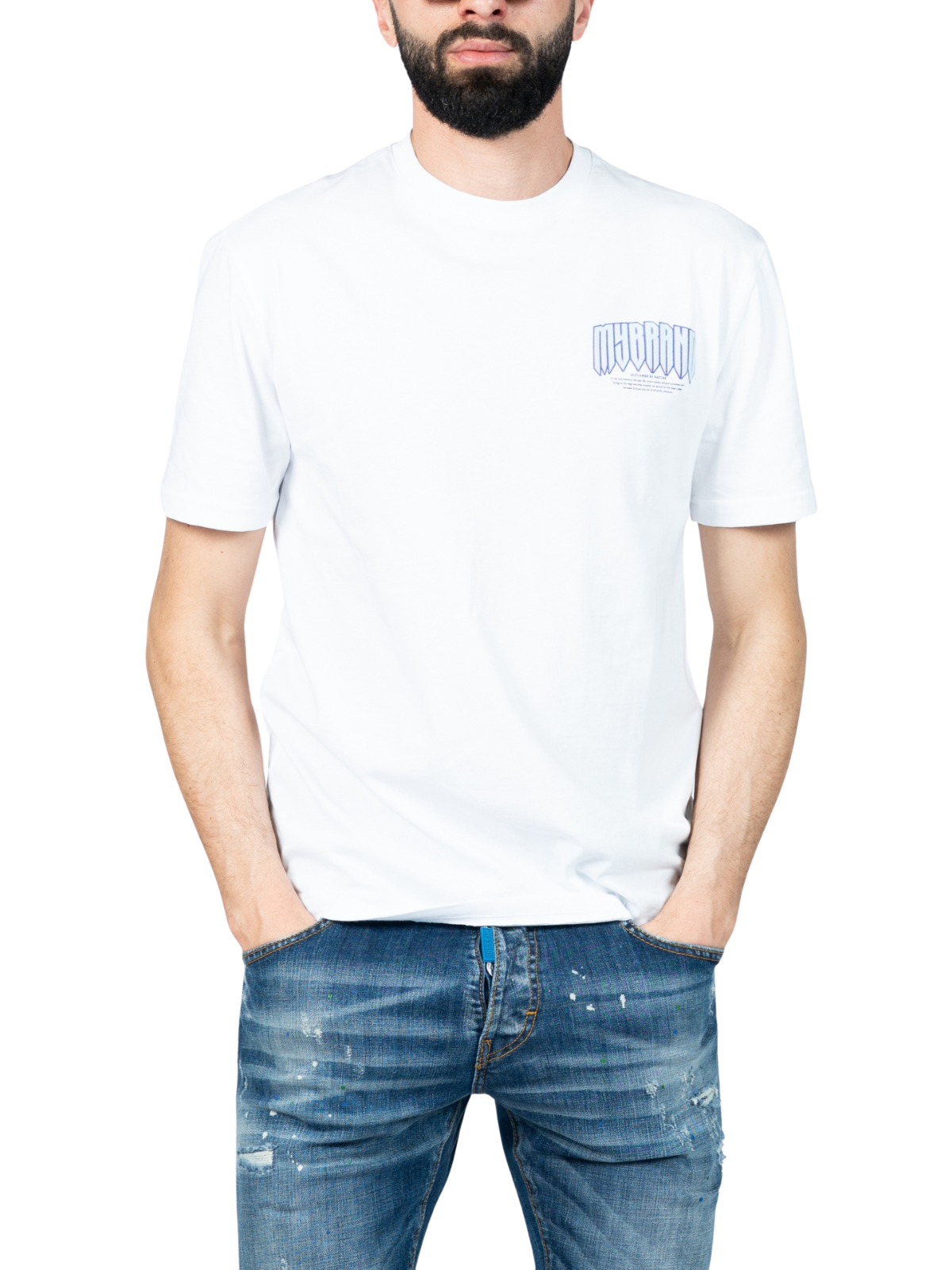 Full Back MB print | WHITE