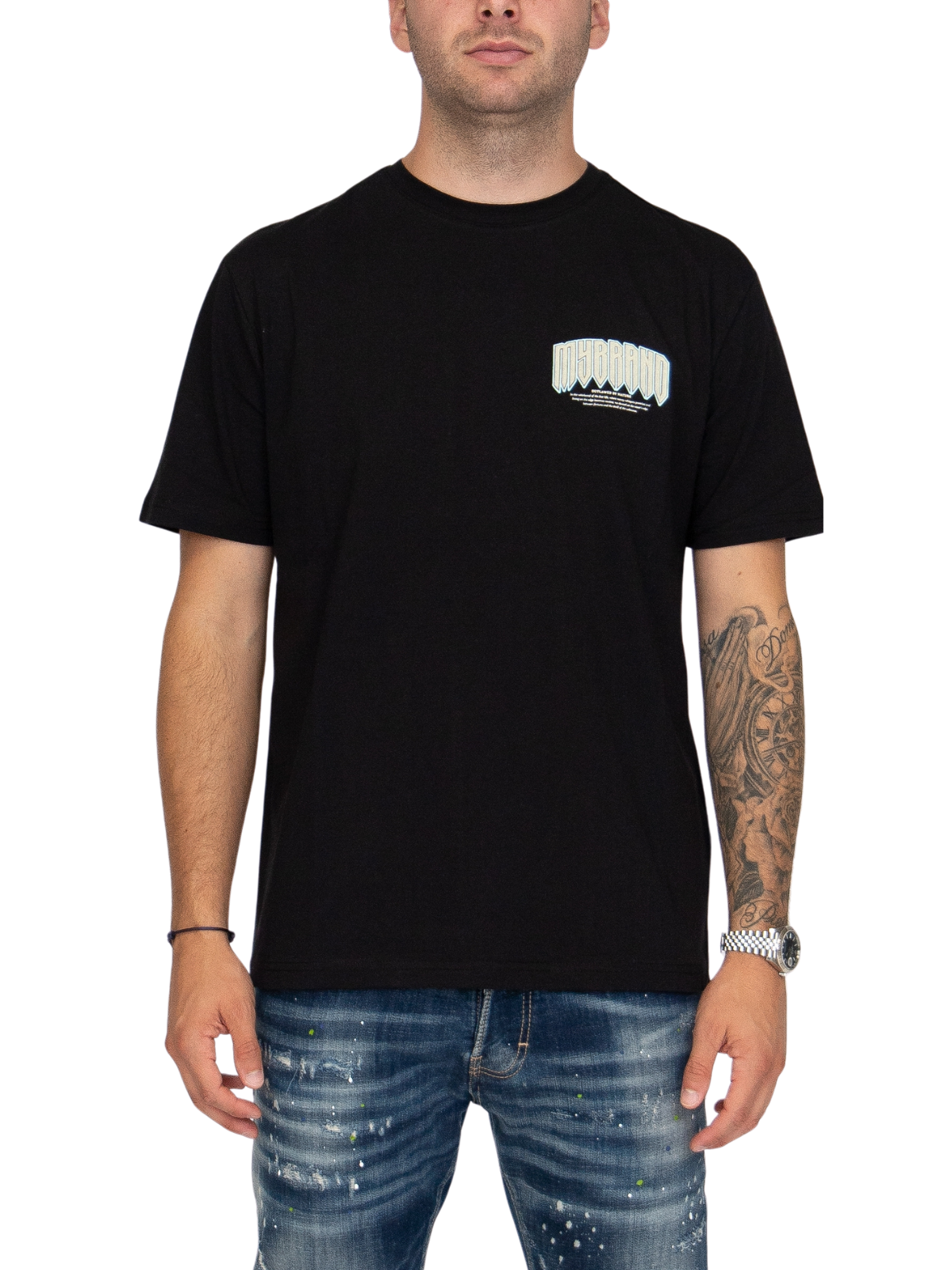 Full back MB print | BLACK