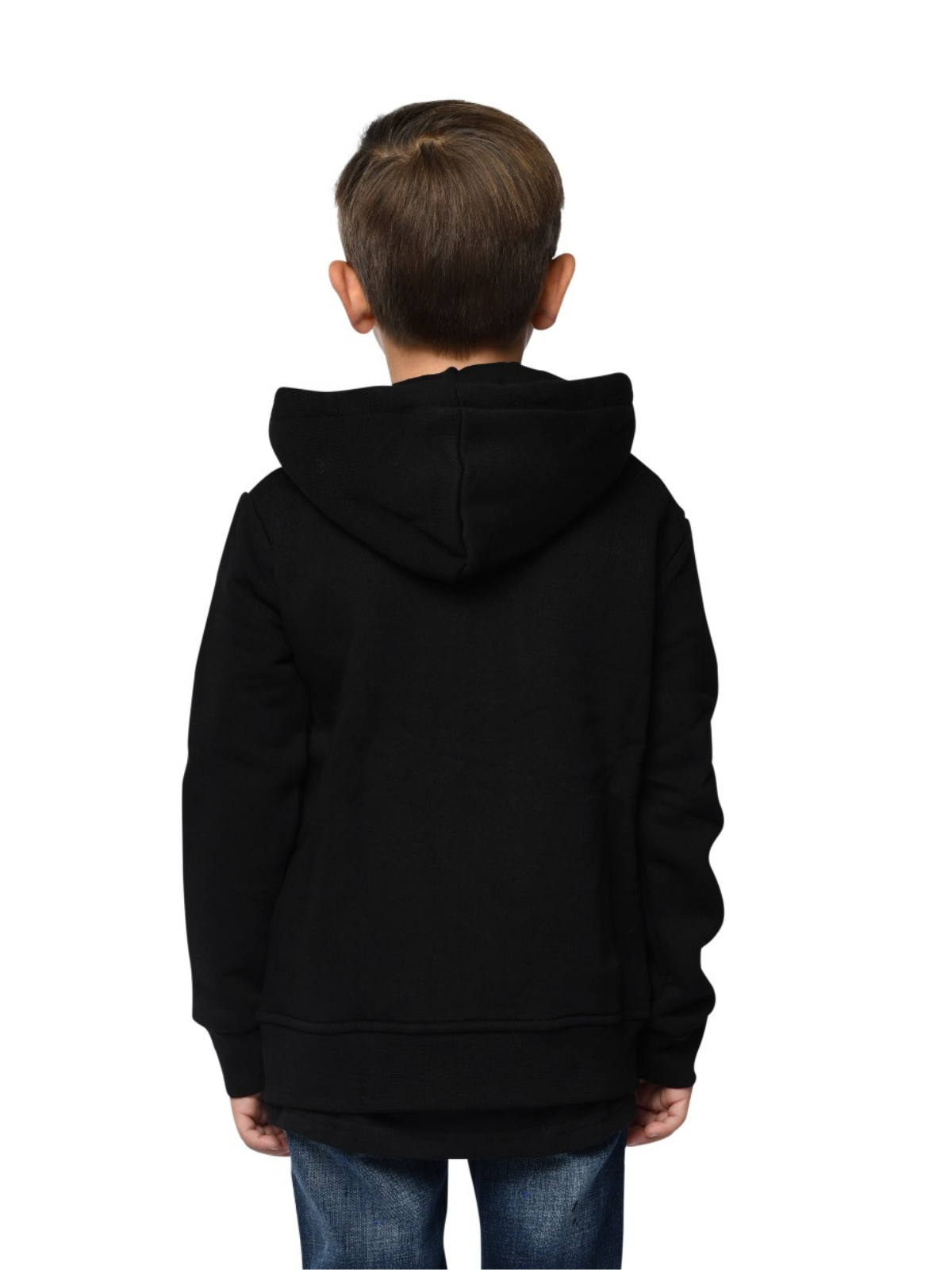 GOLD ZIPPERS HOODIE | BLACK