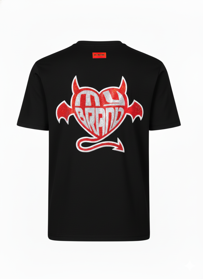 Love and thorns Tshirt | BLACK