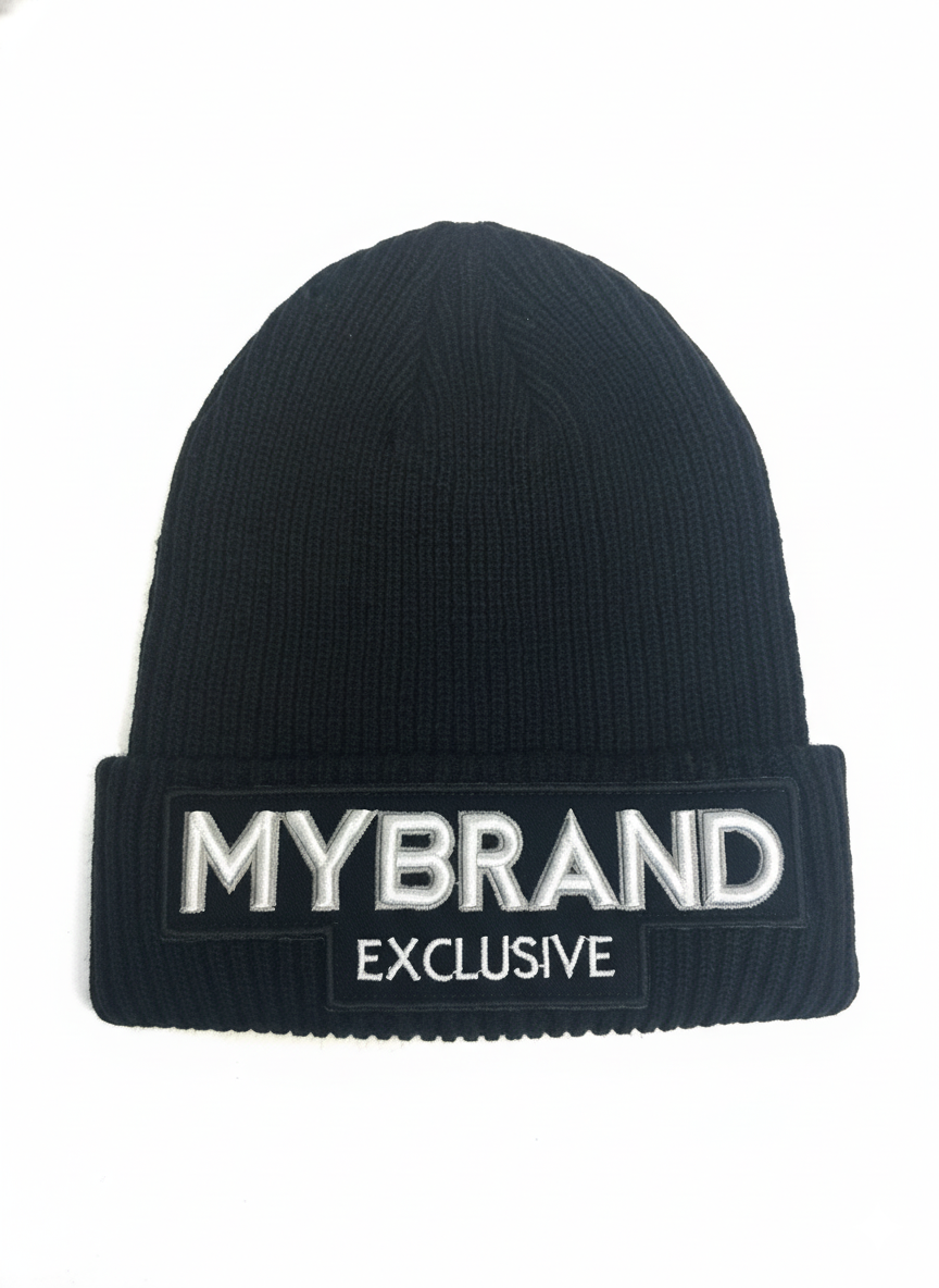 MBE LOGO BEANIE | BLACK