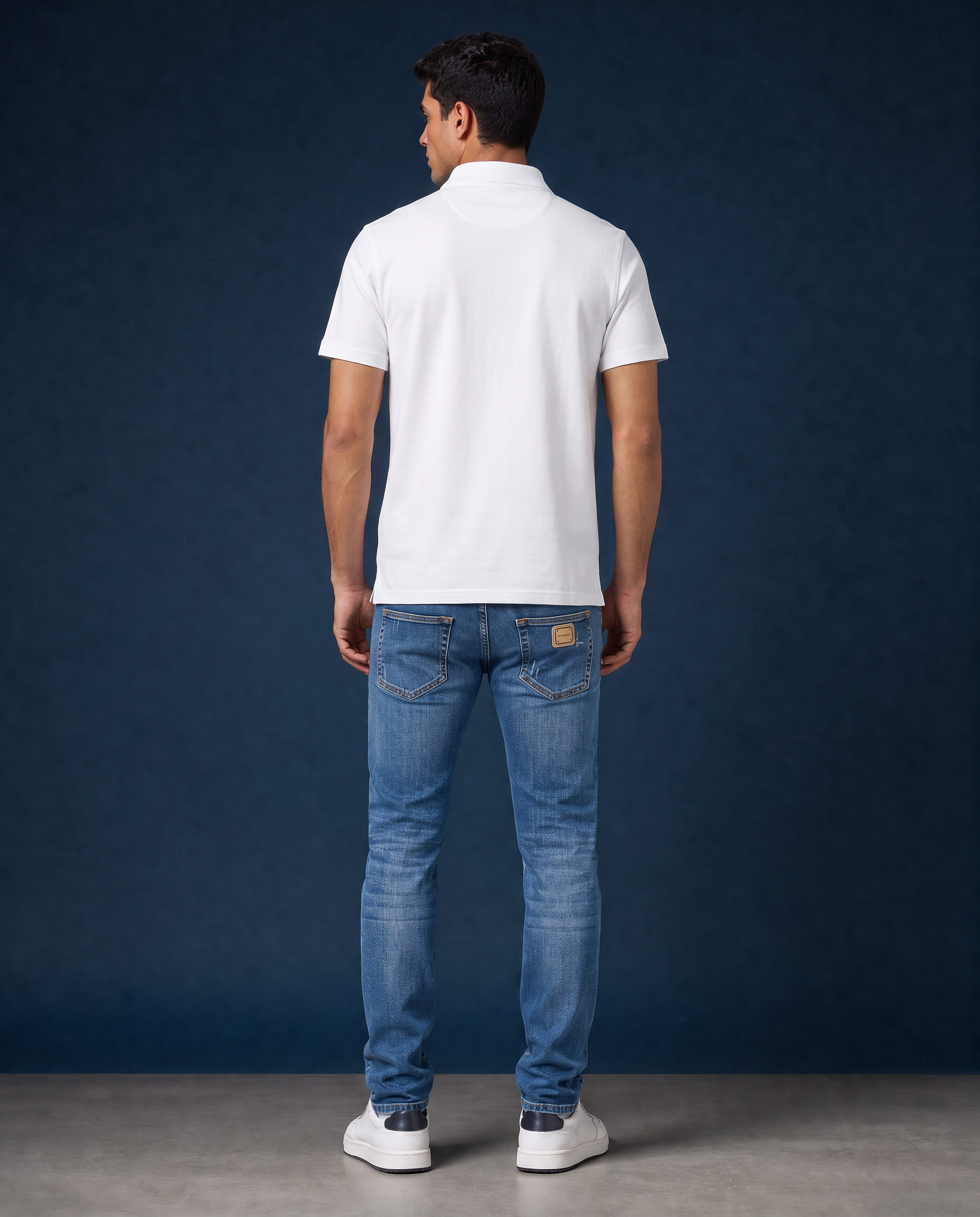 PIQUE POLO WHITE | WHITE