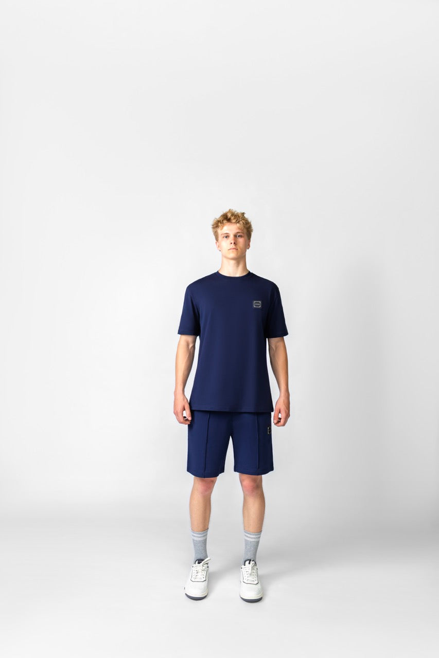 MB ESSENTIALS COTTON TSHIRT | NAVY