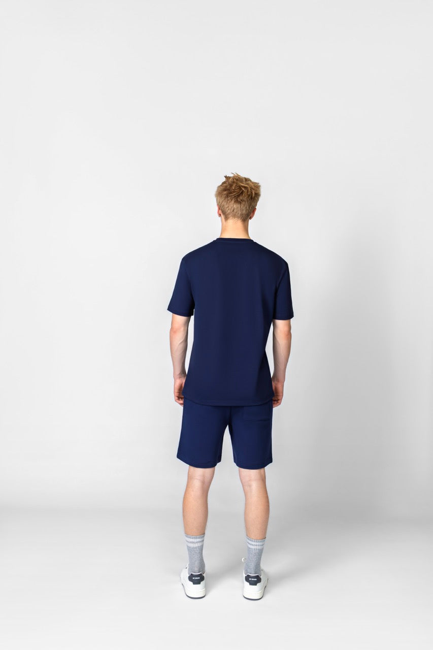 MB ESSENTIALS COTTON TSHIRT | NAVY