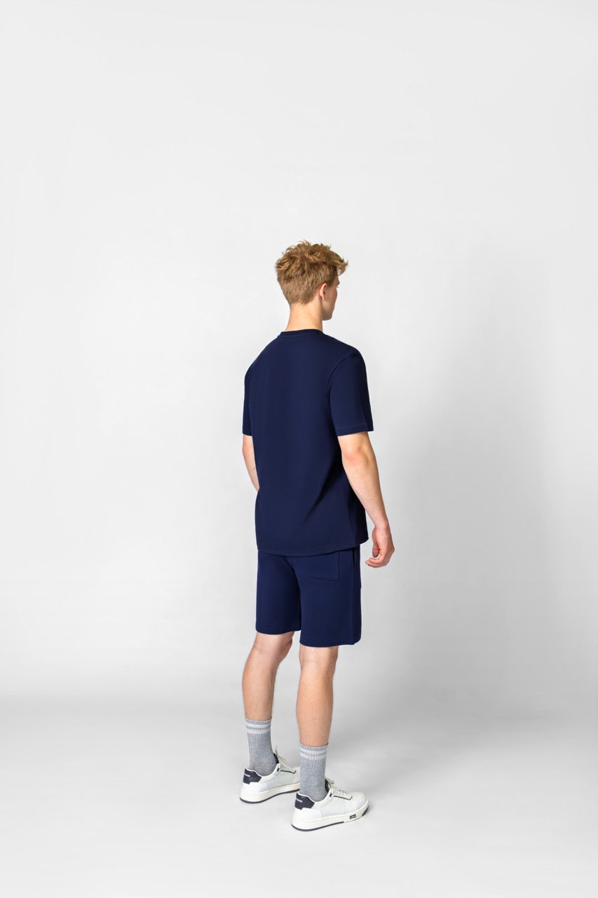 MB ESSENTIALS COTTON TSHIRT | NAVY