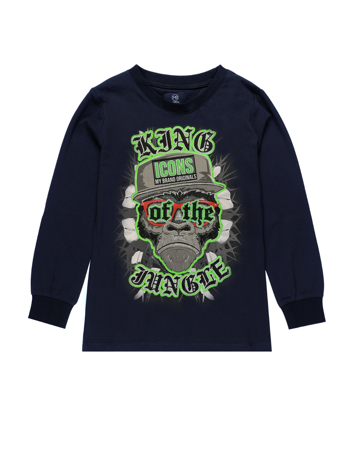 King Of The Jungle Longsleeve | NAVY