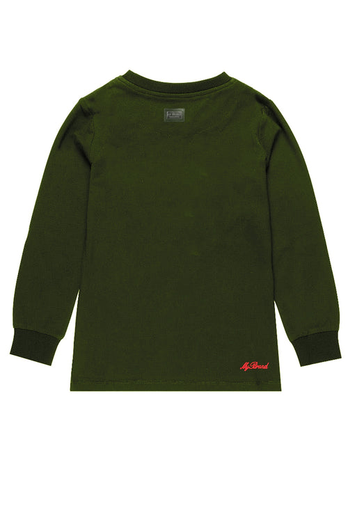 SNAKE HEROES SWEATER | ARMY