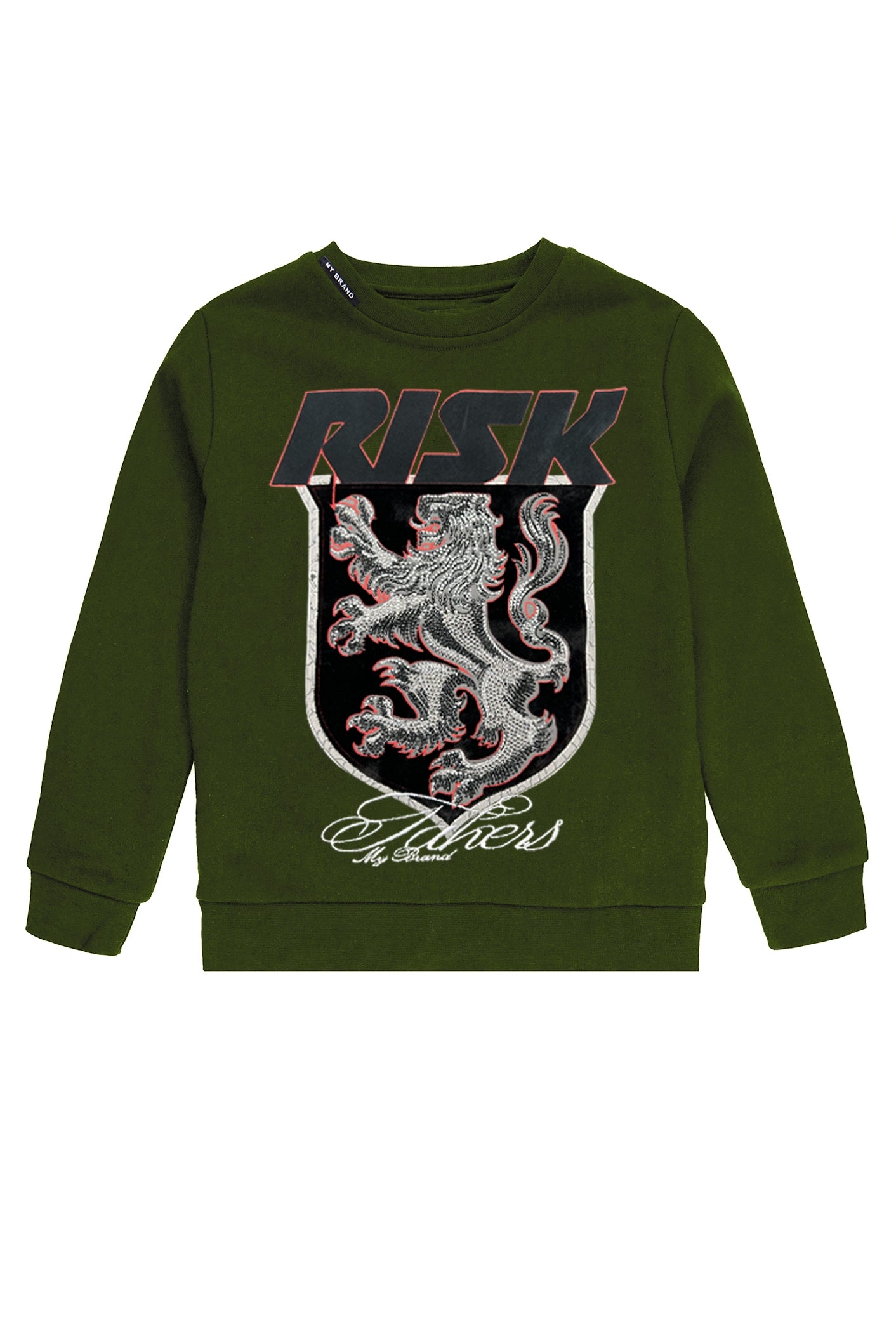 RISK LION LONGSLEEVE | ARMY