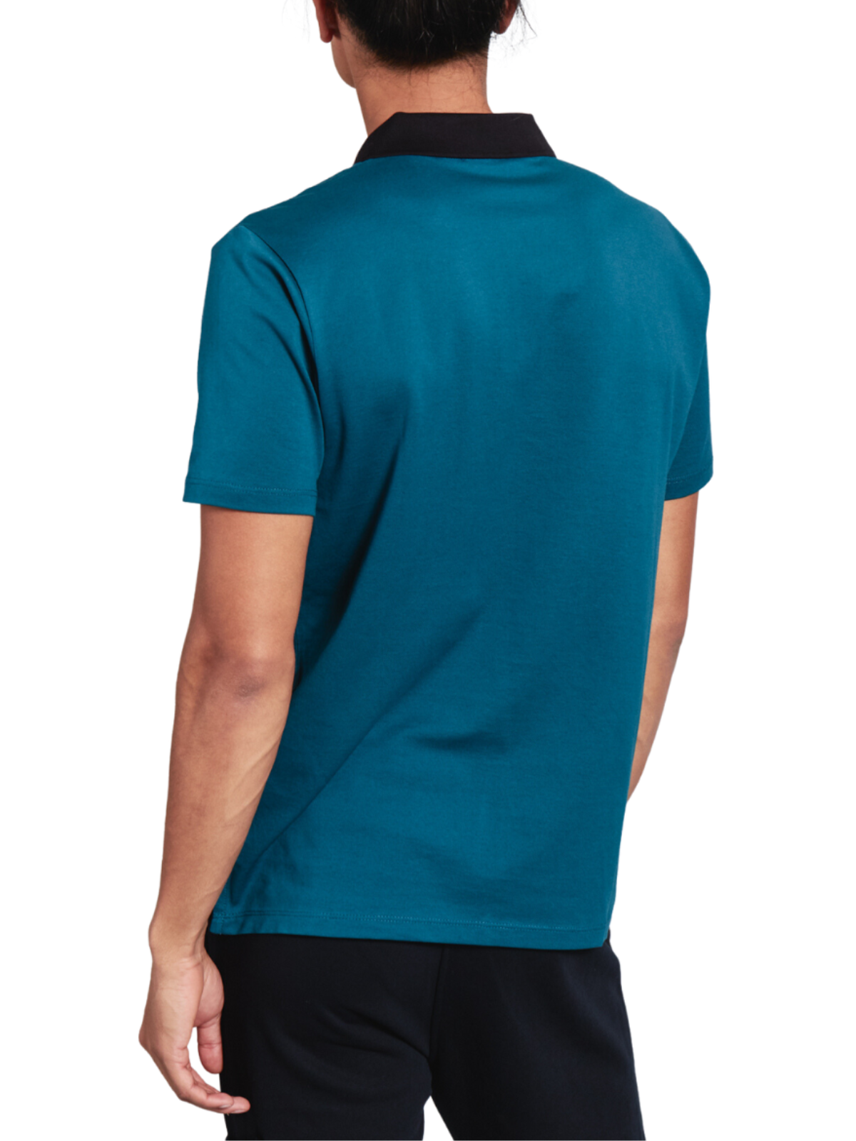 MB Chest Badge Polo Oil green | TURQUOISE