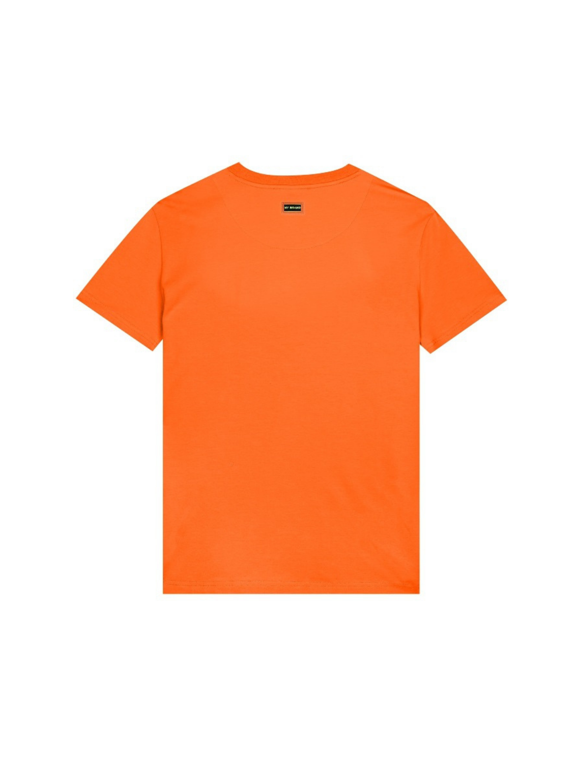 MB DOUBLE BRANDING T-SHIR | NEON ORANGE