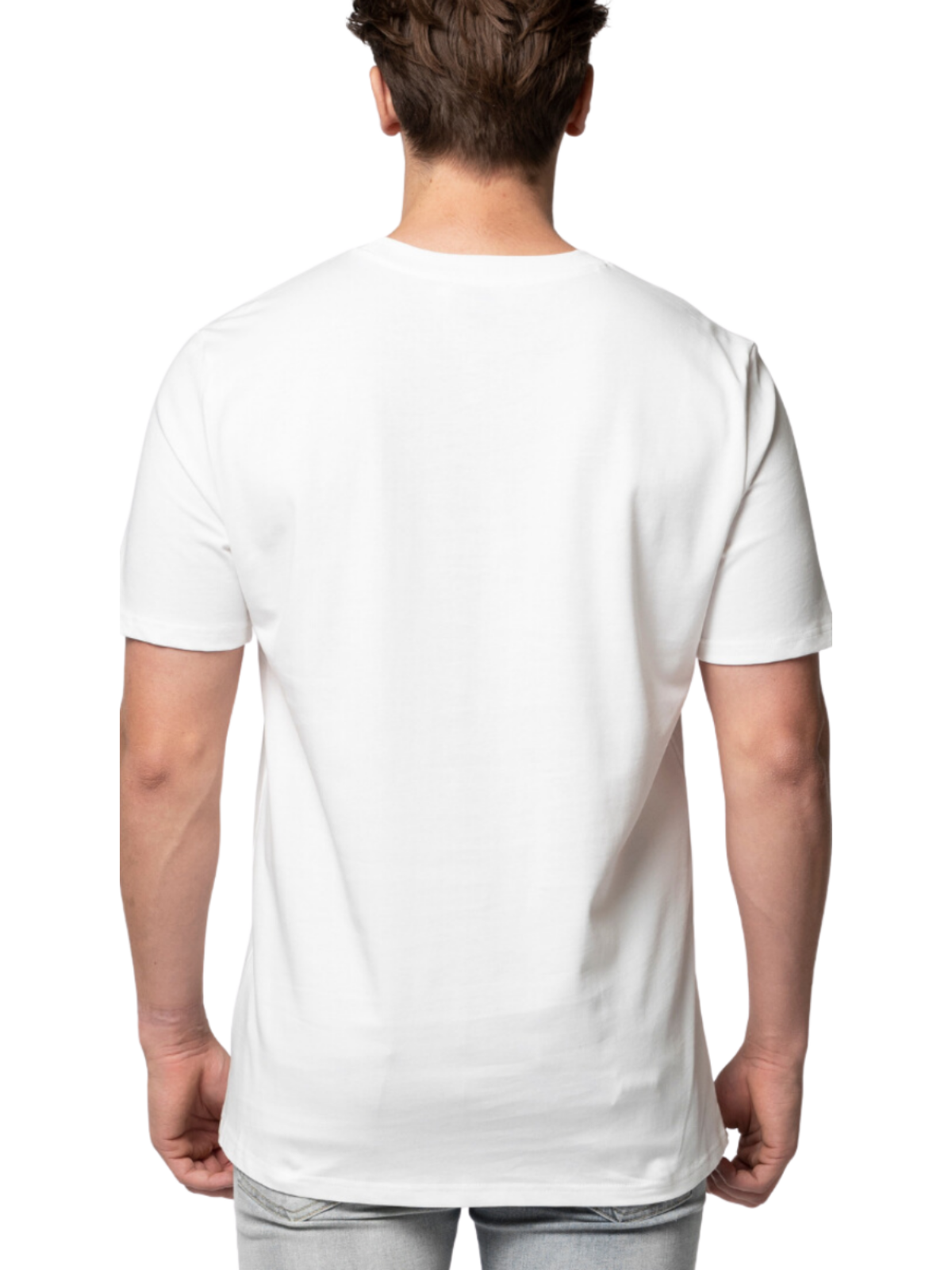 MB ESSENTIAL PIQUE WHITE T-SHIRT | WHITE