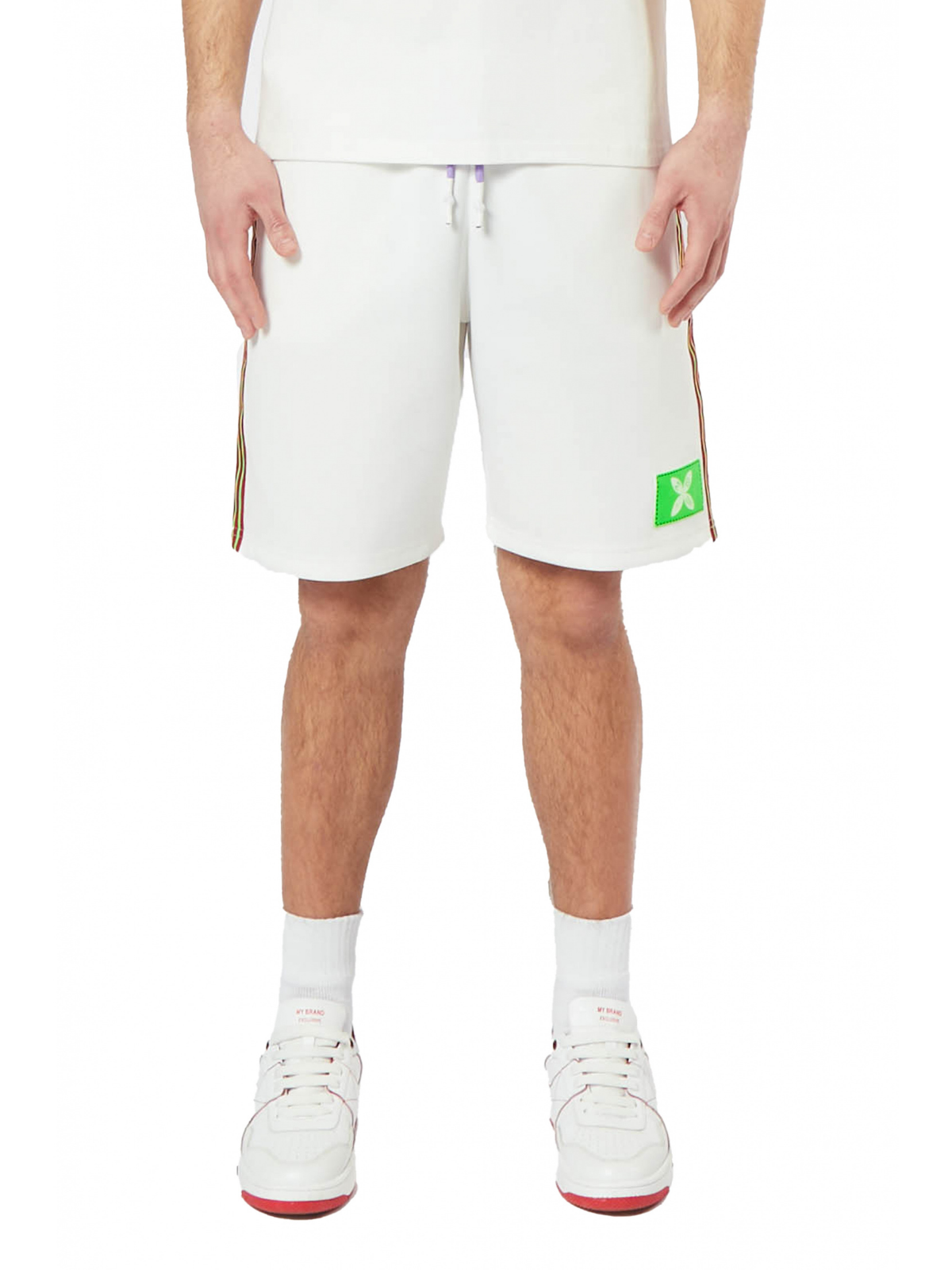 MB GREEN TAPING SHORT | OFF-WHITE