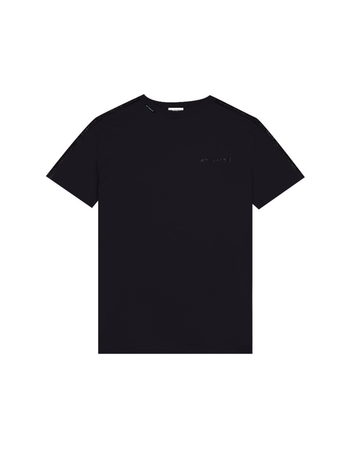 MB LOGO TAPING T-SHIRT | BLACK