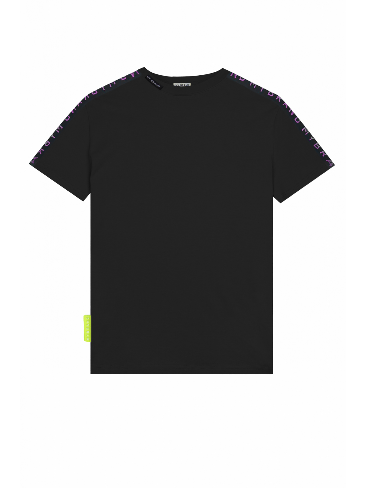 MB TAPING GRADIENT T-SHIR | BLACK