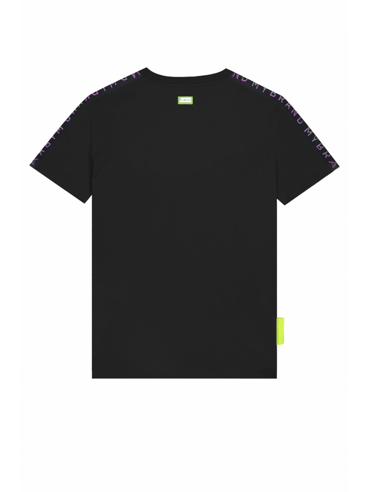 MB TAPING GRADIENT T-SHIR | BLACK