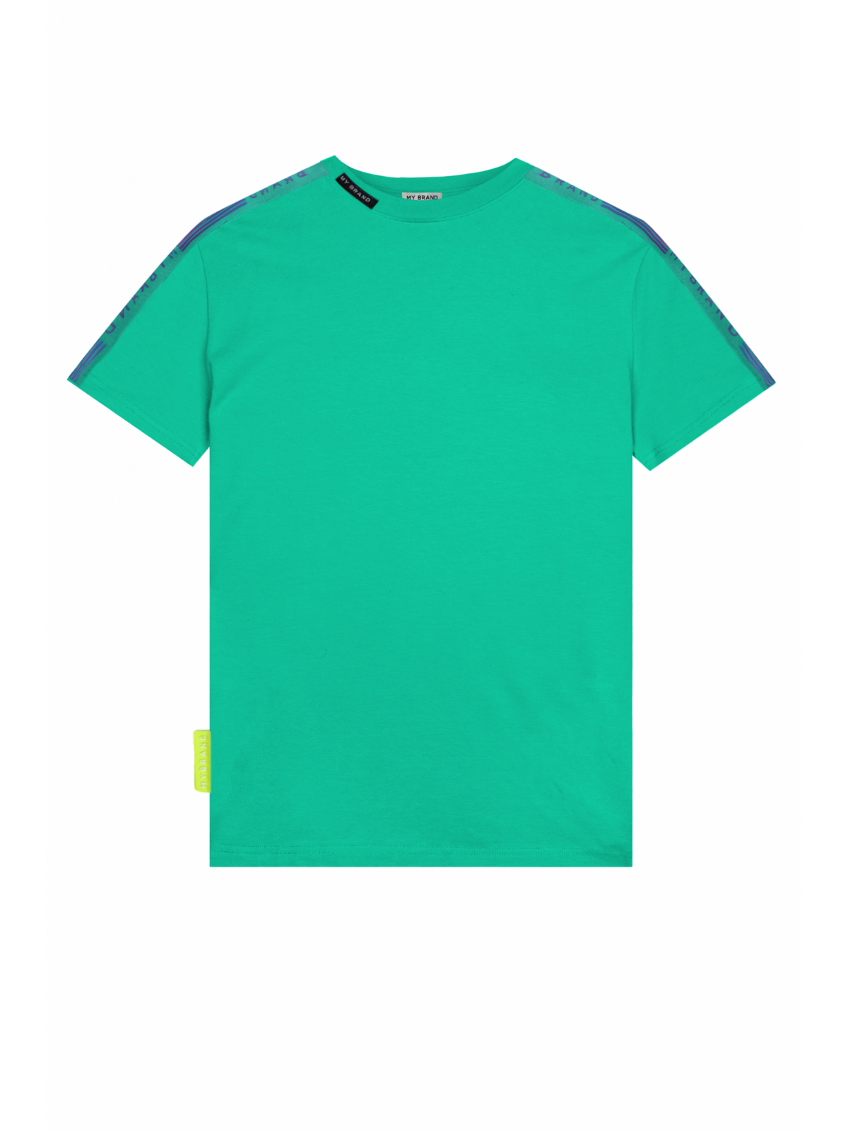 MB TAPING GRADIENT T-SHIR | TURQUOISE