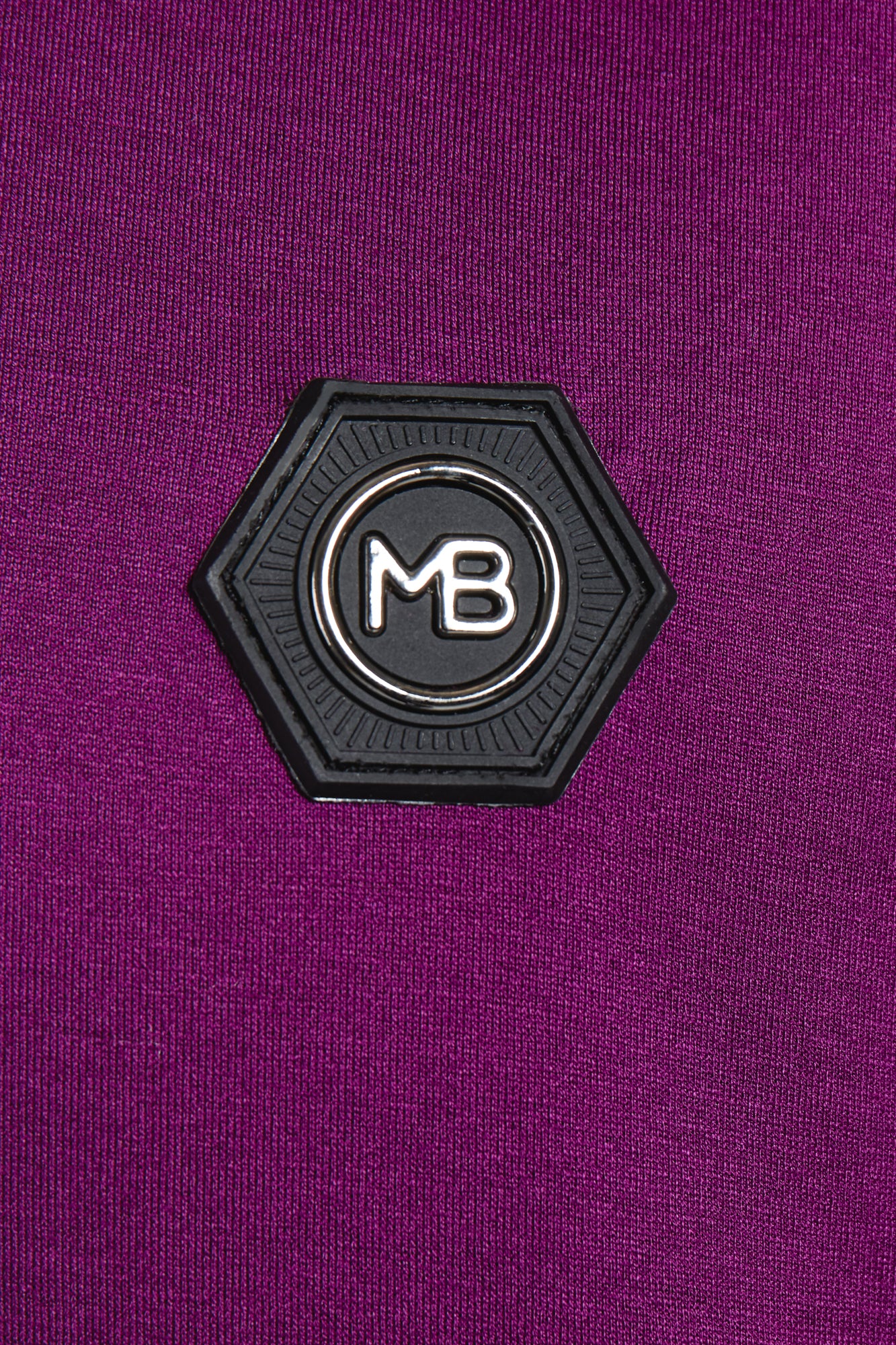 MB Chest Badge Shirt Burgundy