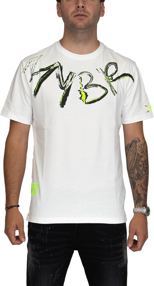 MYBRAND Signature Scribble Tee | OFF-WHITE