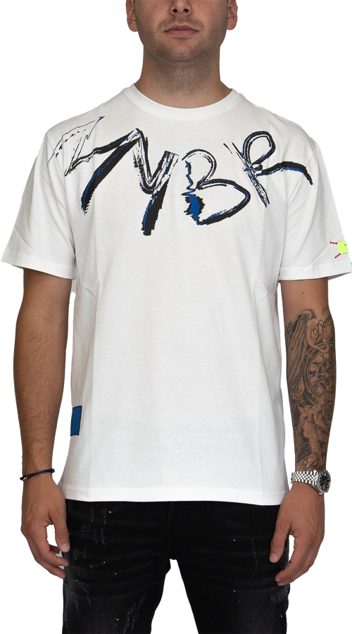 MYBRAND Signature Scribble Tee | OFF-WHITE