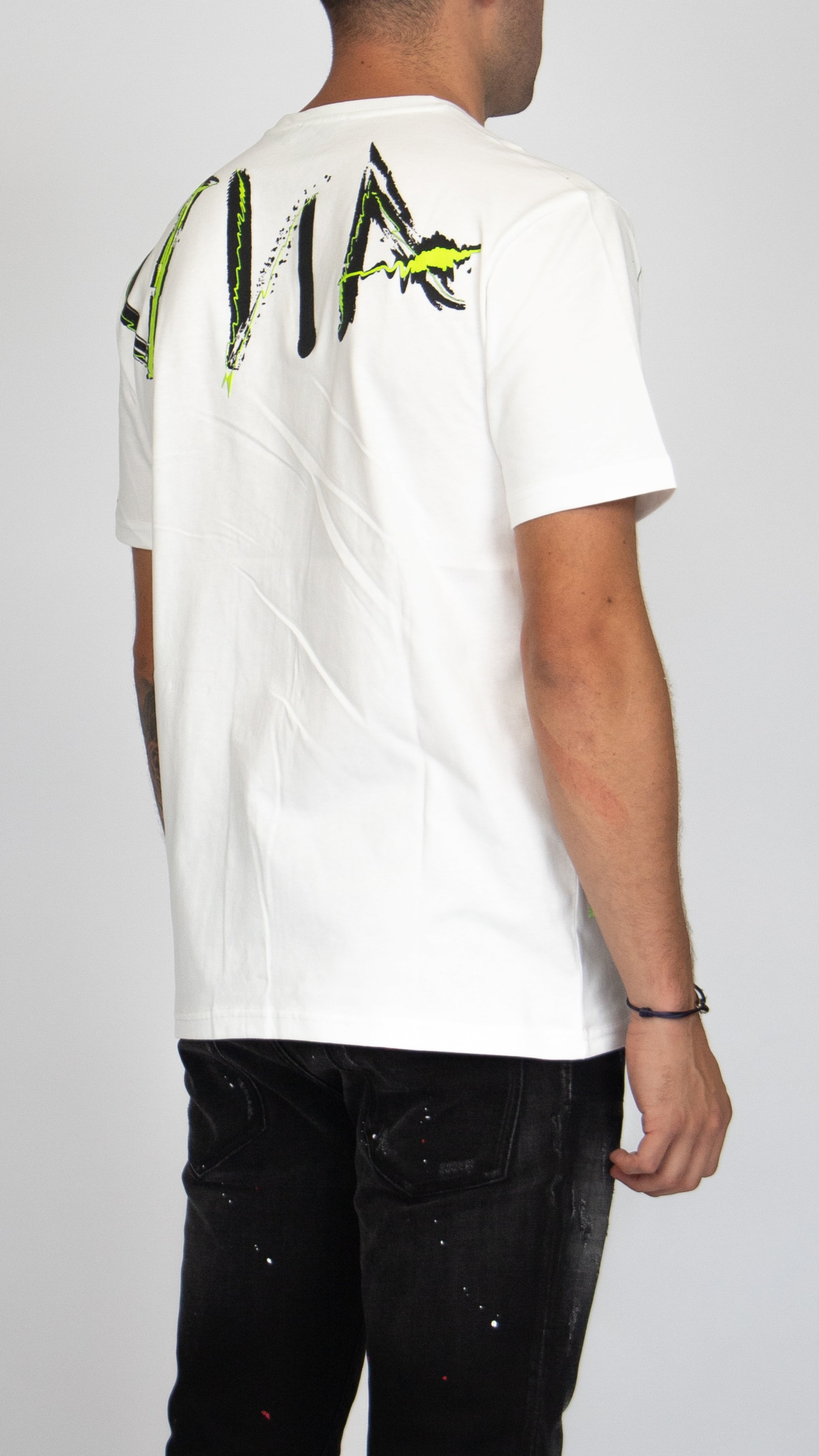 MYBRAND Signature Scribble Tee | OFF-WHITE