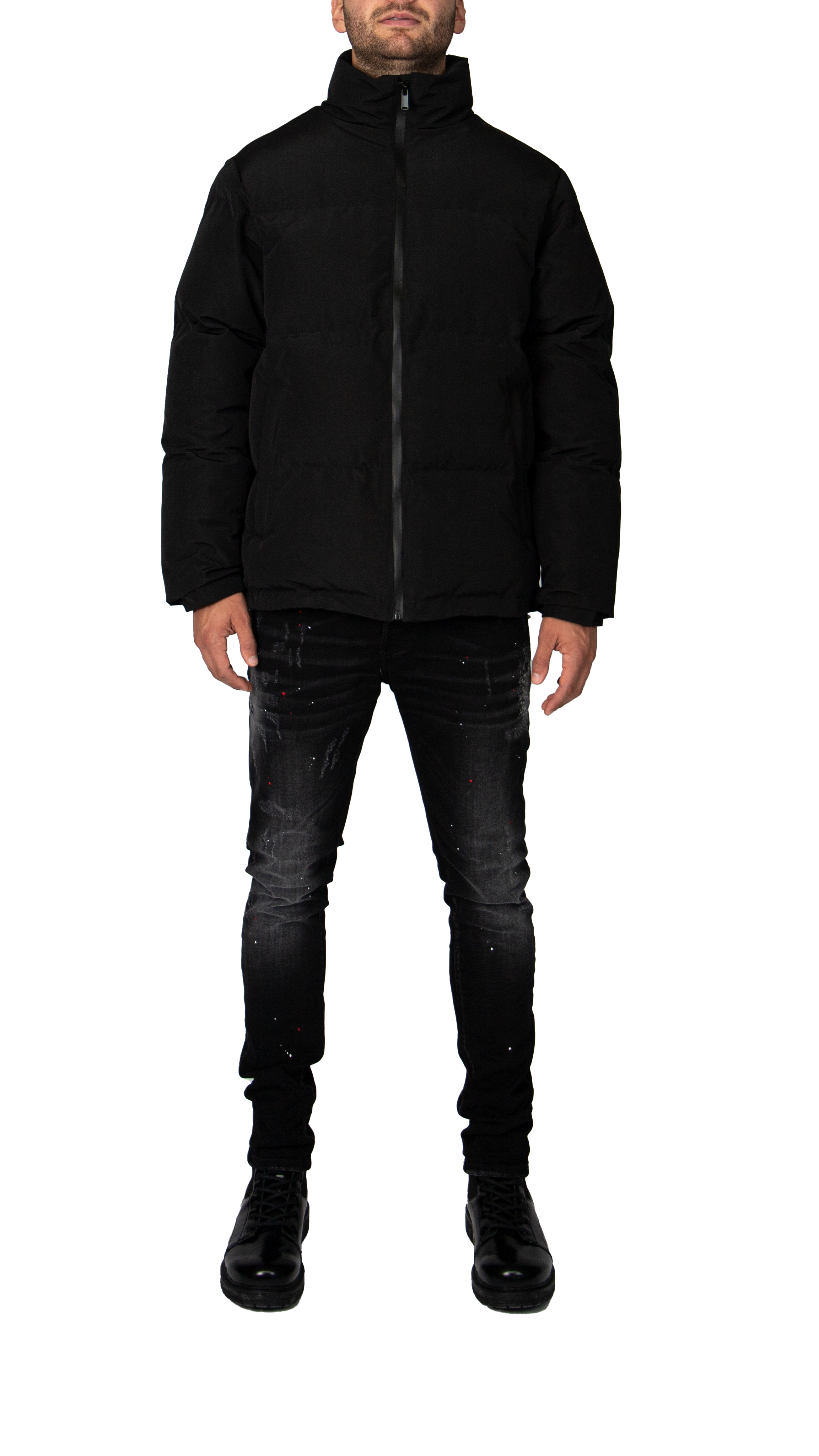 BORMIO PUFFER JACKET BLACK | BLACK