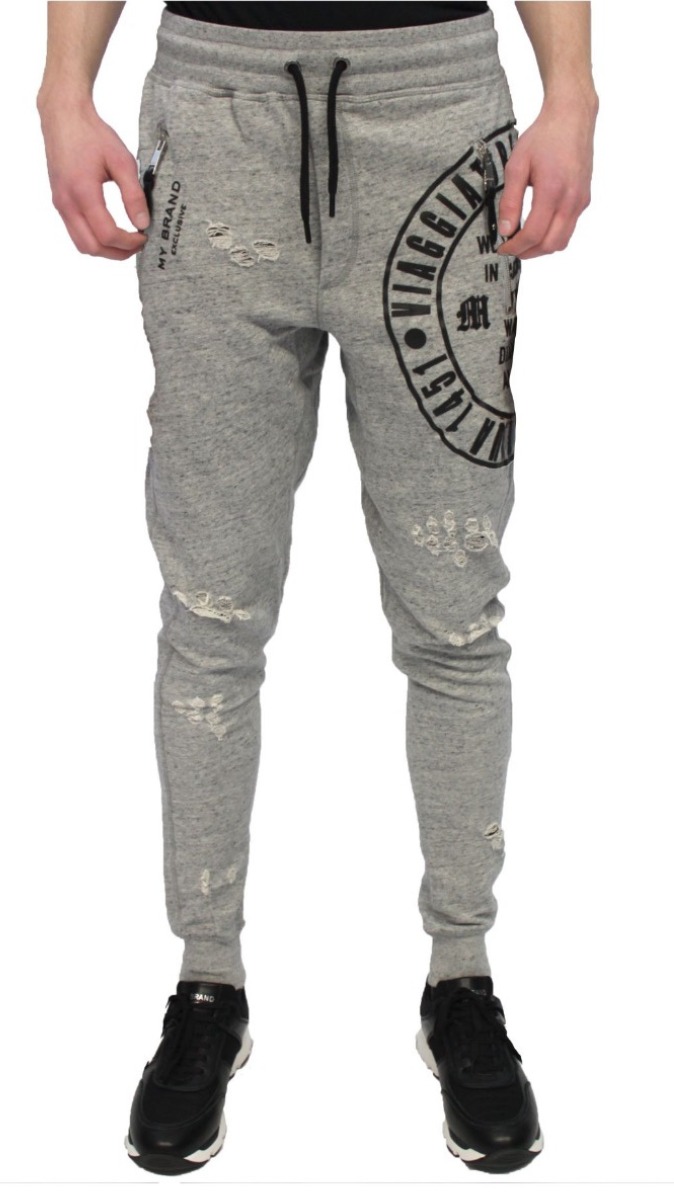 Del Mundo Jogging Pants | GREY