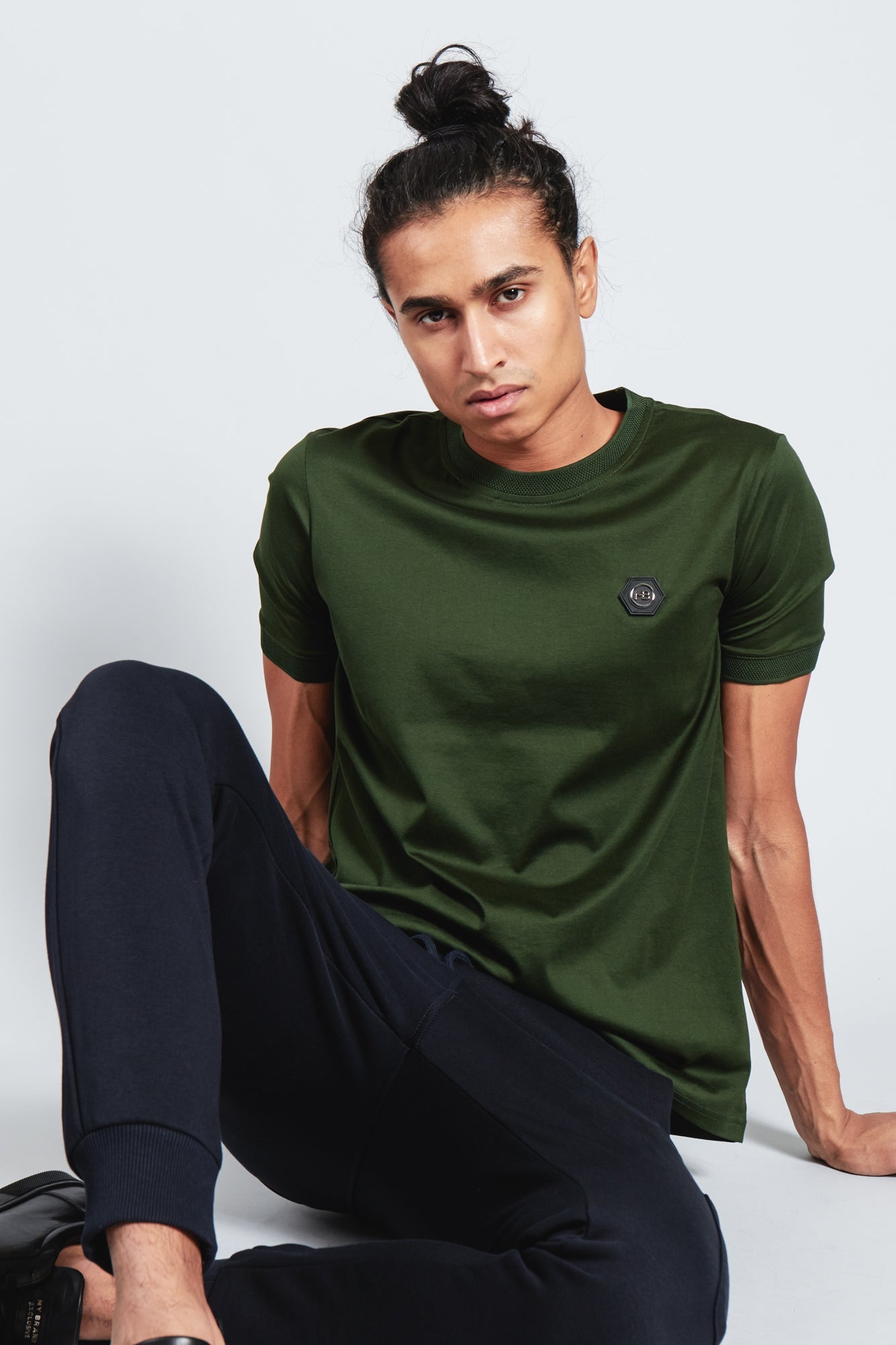 MB Chest Badge Shirt | GREEN