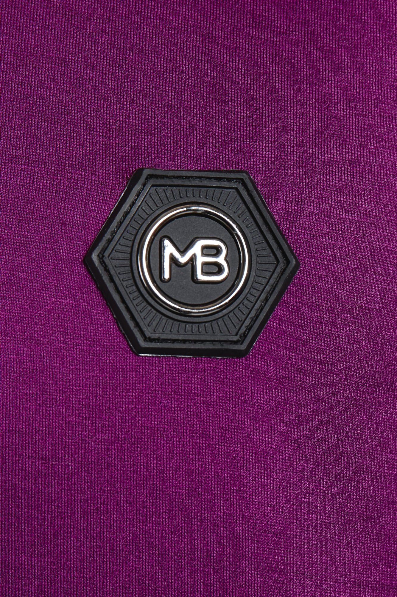 MB Chest Badge Shirt | BURGUNDY