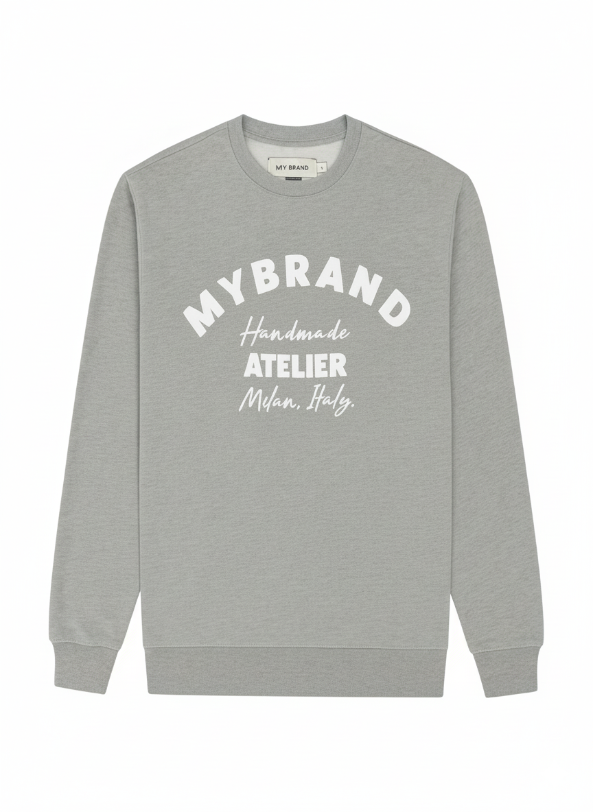 MYBRAND ATELIER ITALY SWEATER | GREY