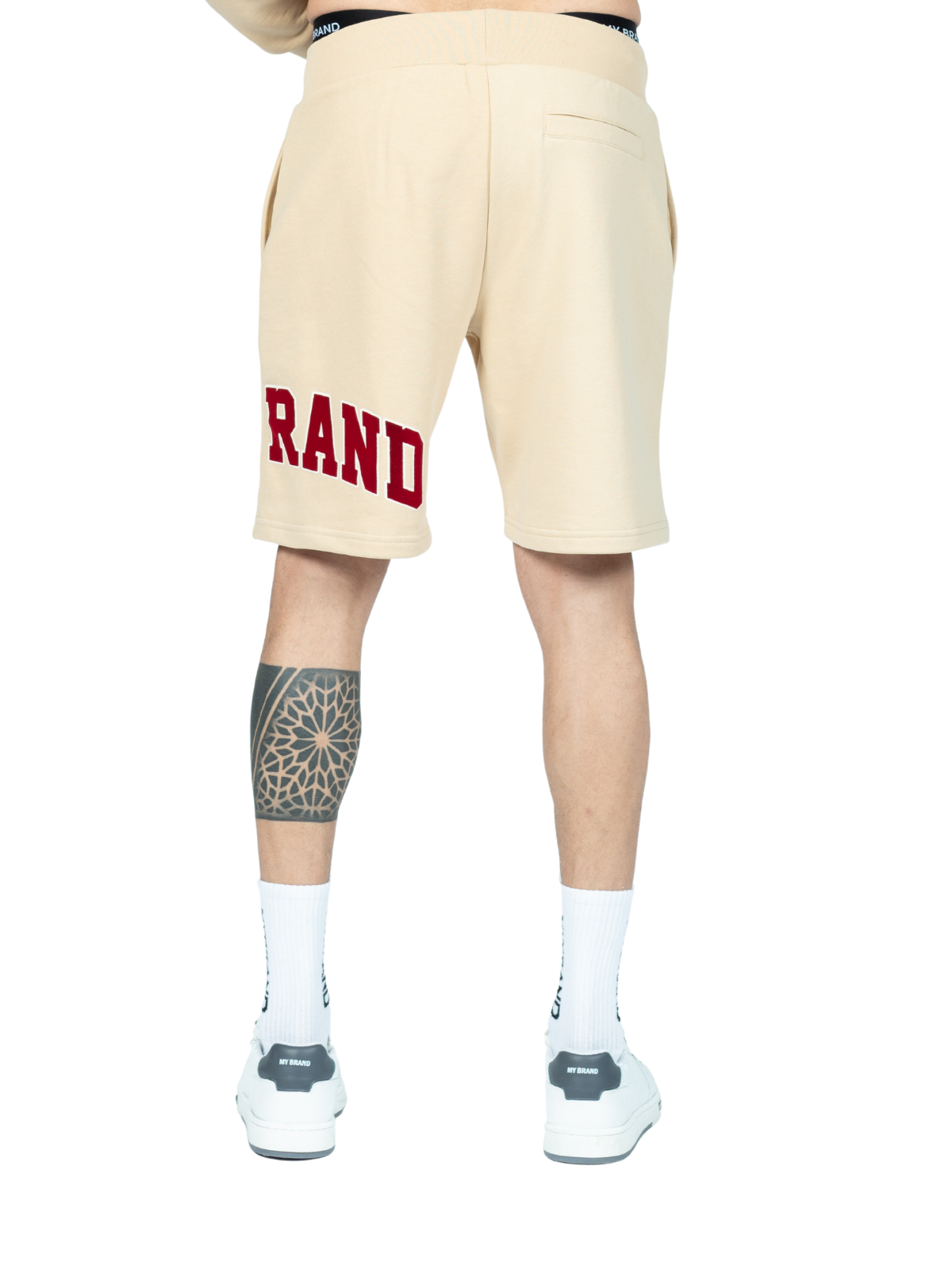 MYBRAND Bold Emblem Short | OFF-WHITE