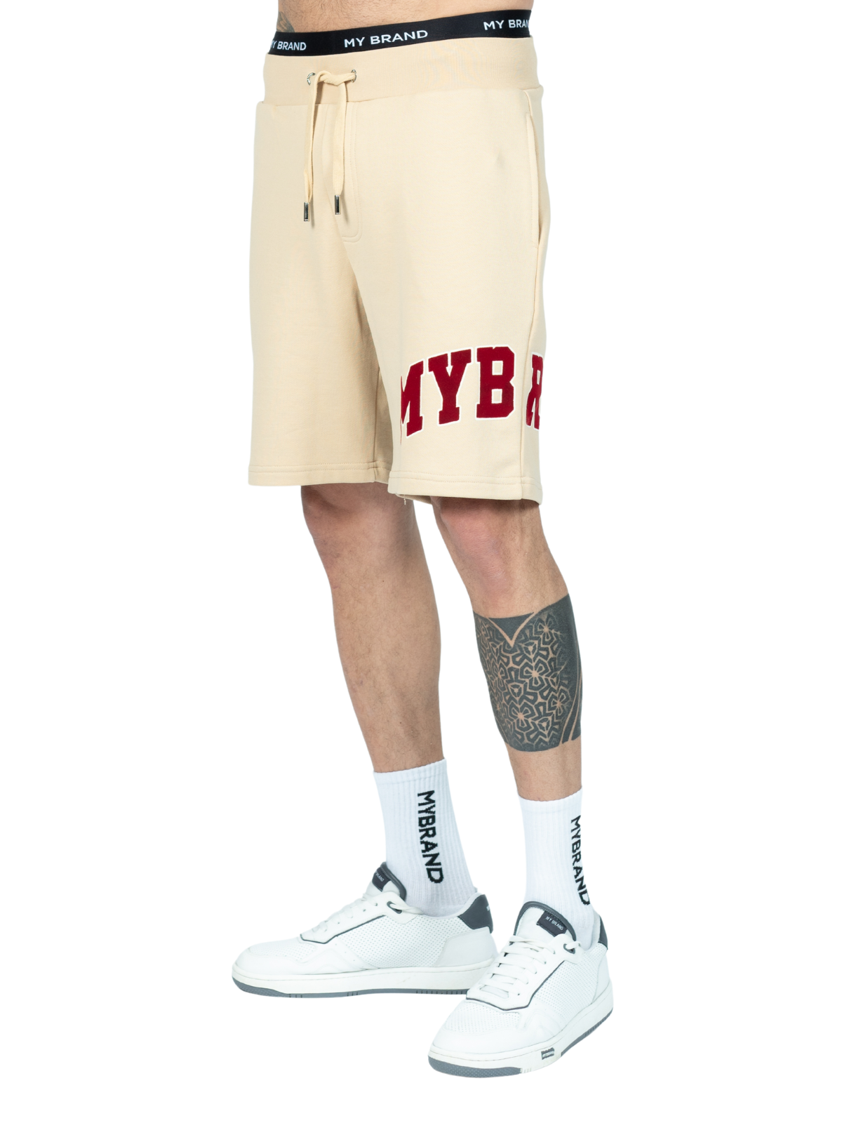 MYBRAND Bold Emblem Short | OFF-WHITE