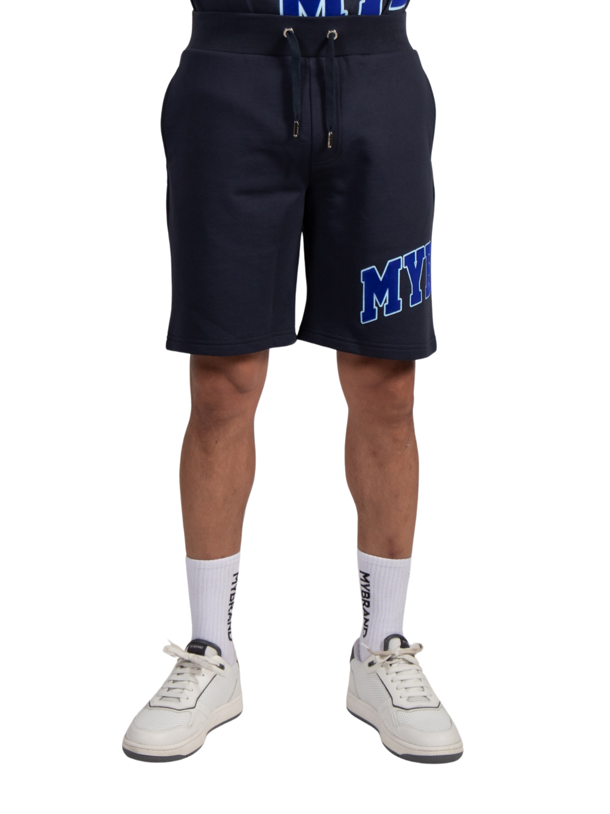 MYBRAND Bold Emblem Short Navy | NAVY