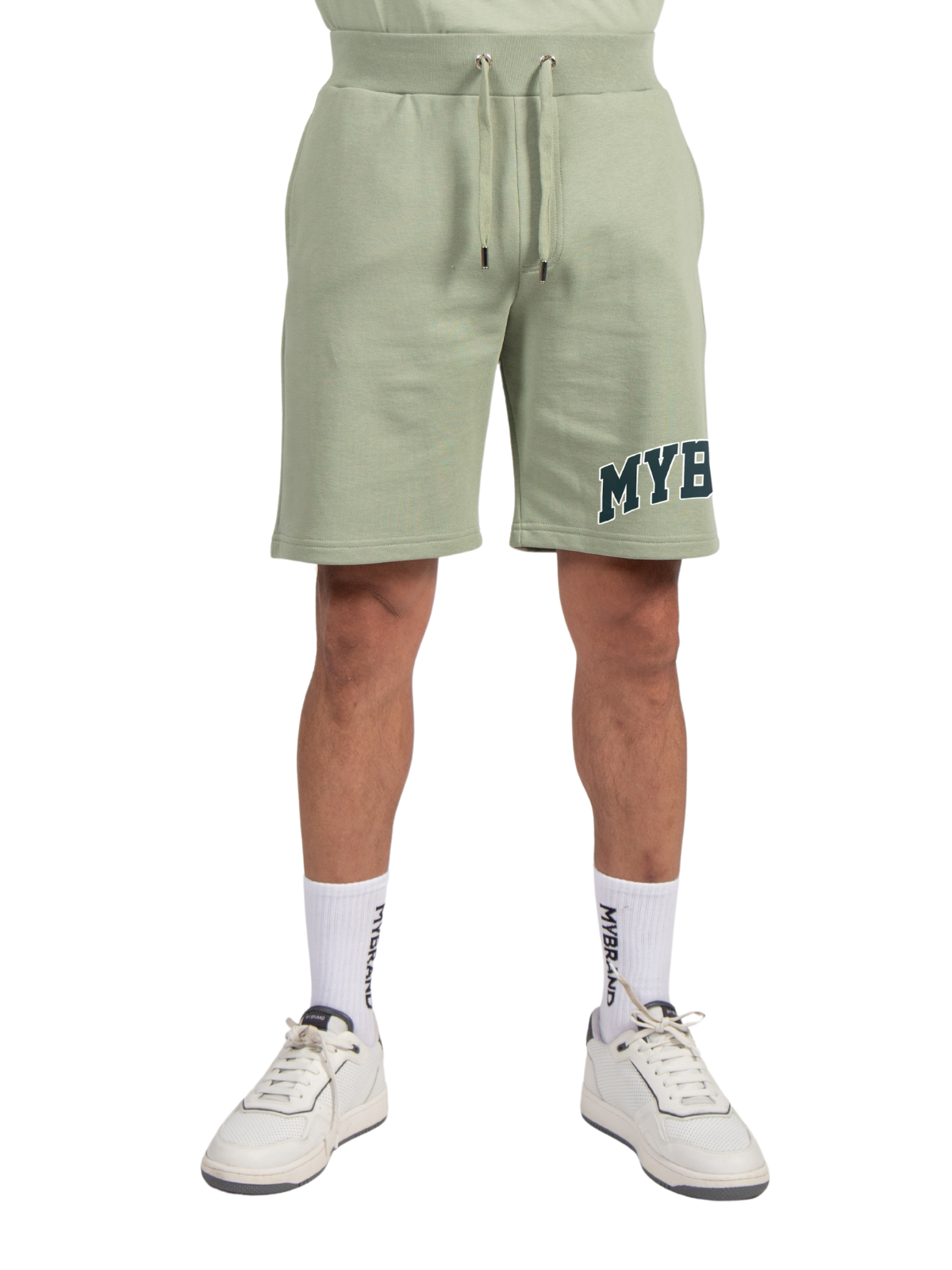 MYBRAND Bold Emblem short | LIGHT GREEN