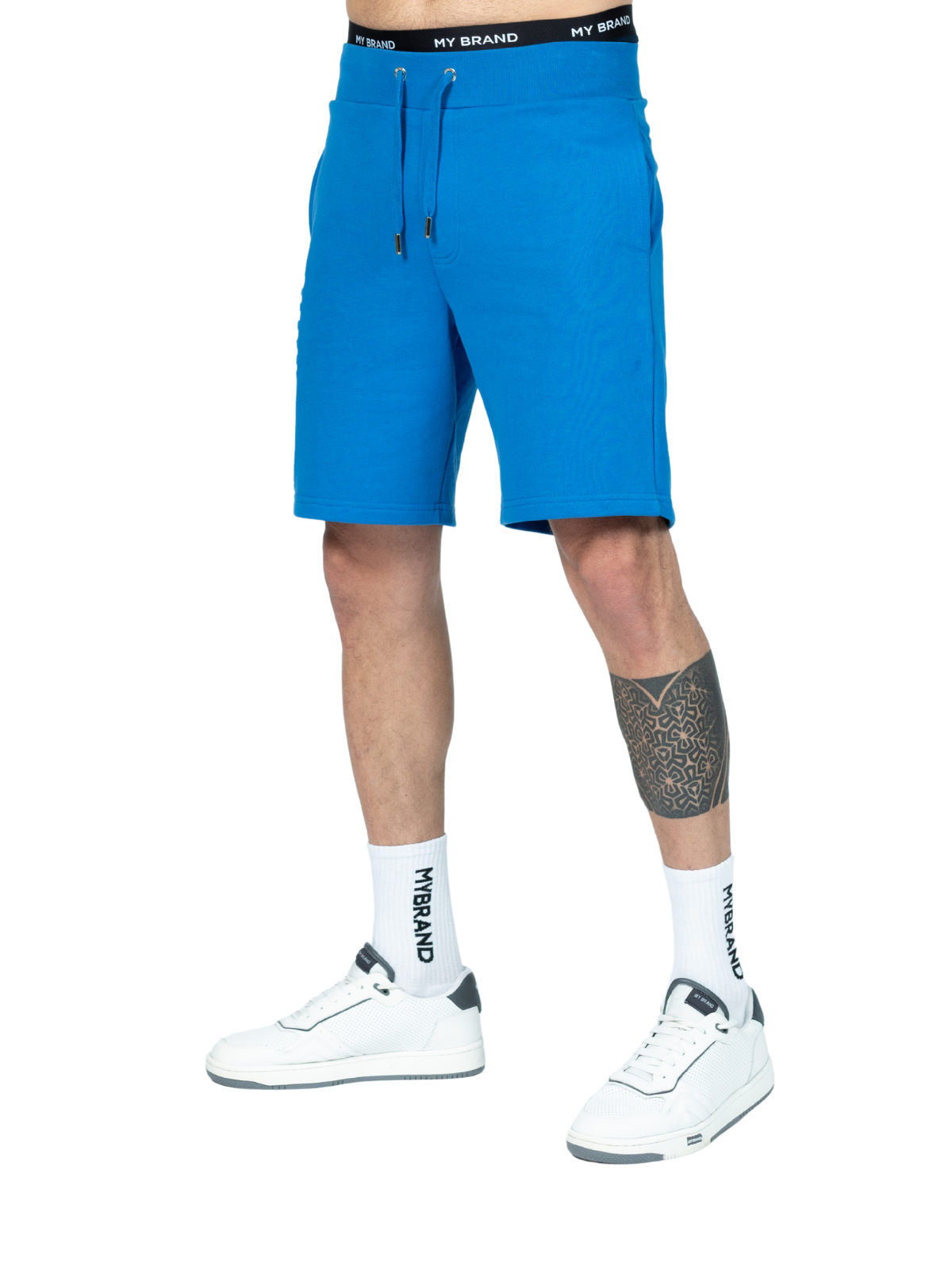 MYBRAND Embosed Statement Short | BLUE