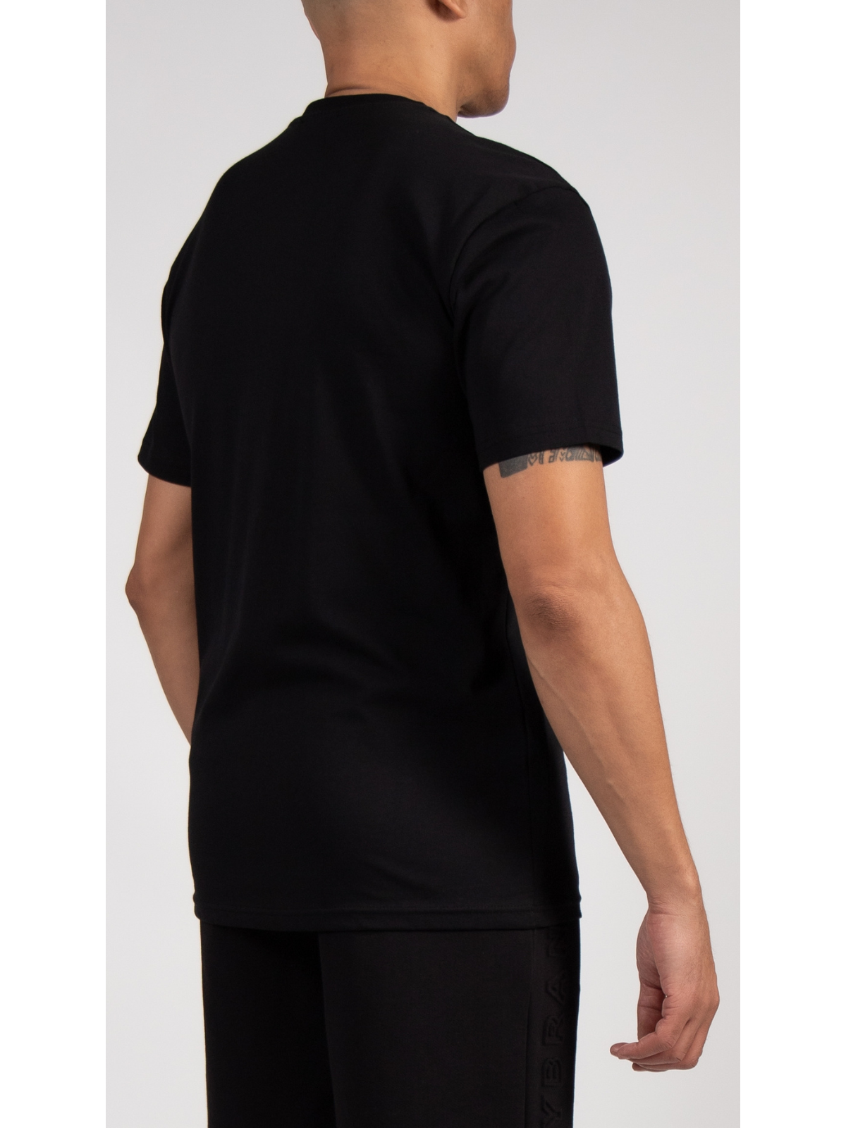 MYBRAND Embosed Statement Tee Black | BLACK