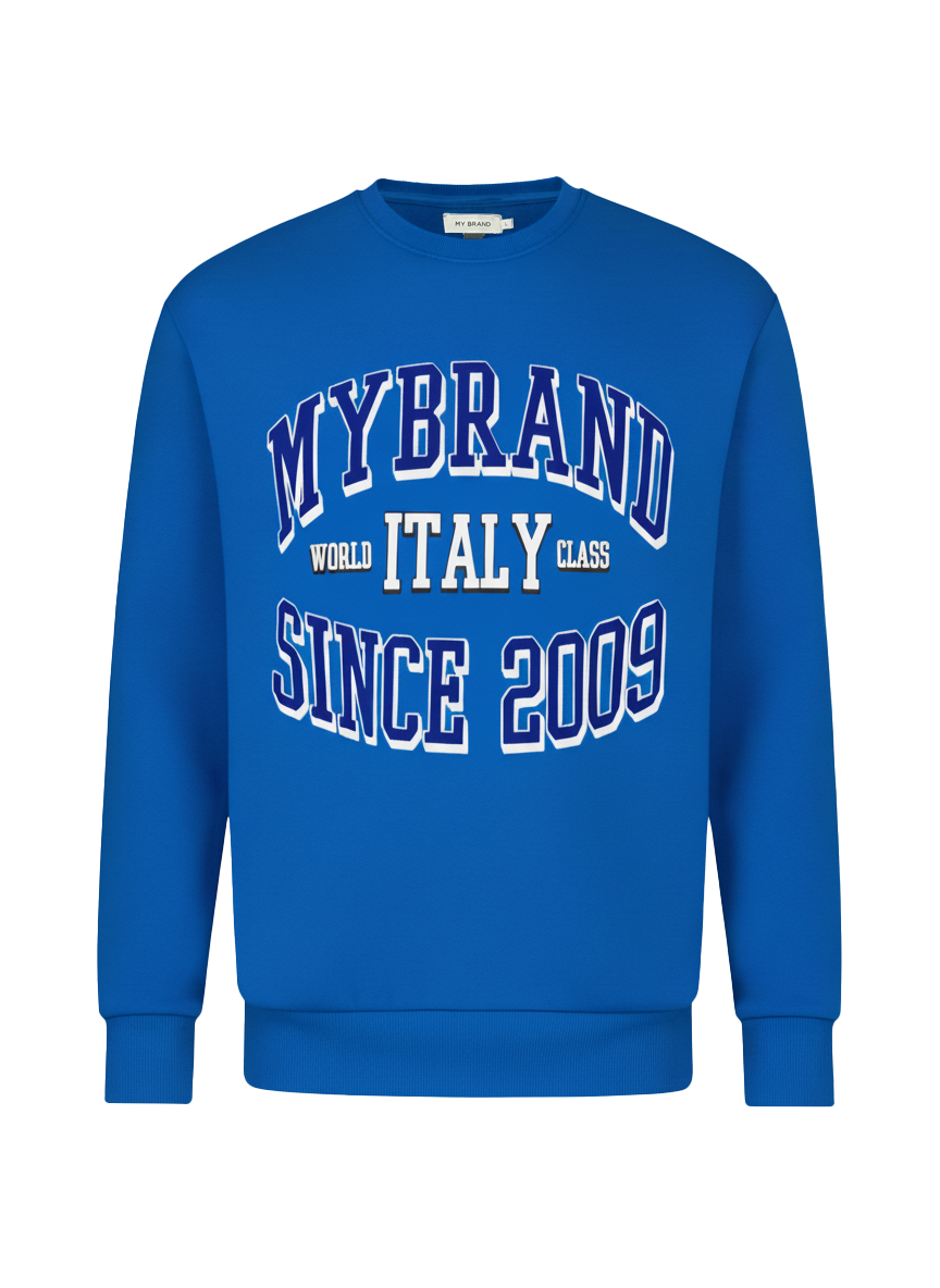 MYBRAND ITALY WORLD CLASS SWEATER | BLUE