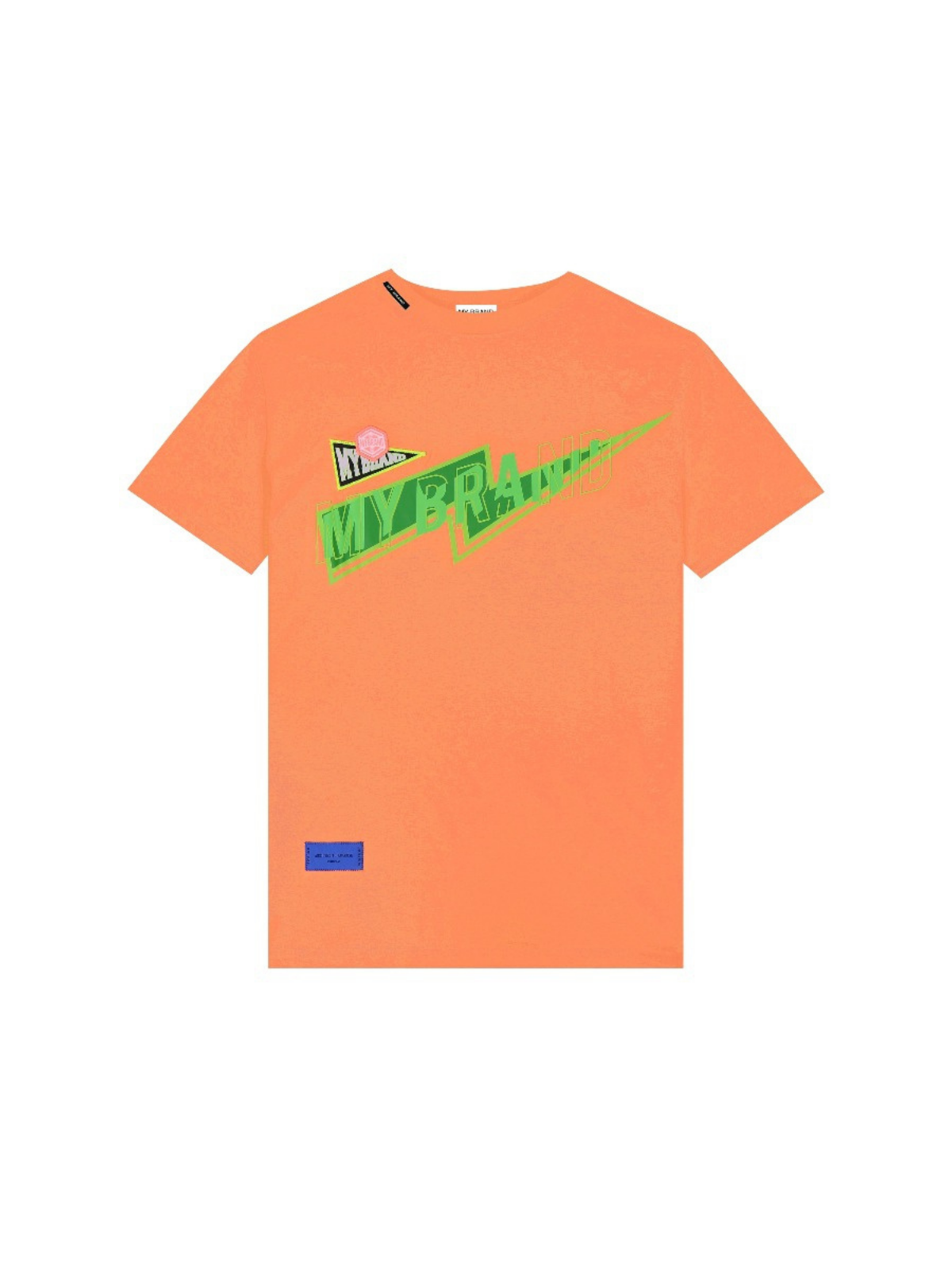 MYBRAND LIGHTNING T-SHIRT | NEON ORANGE