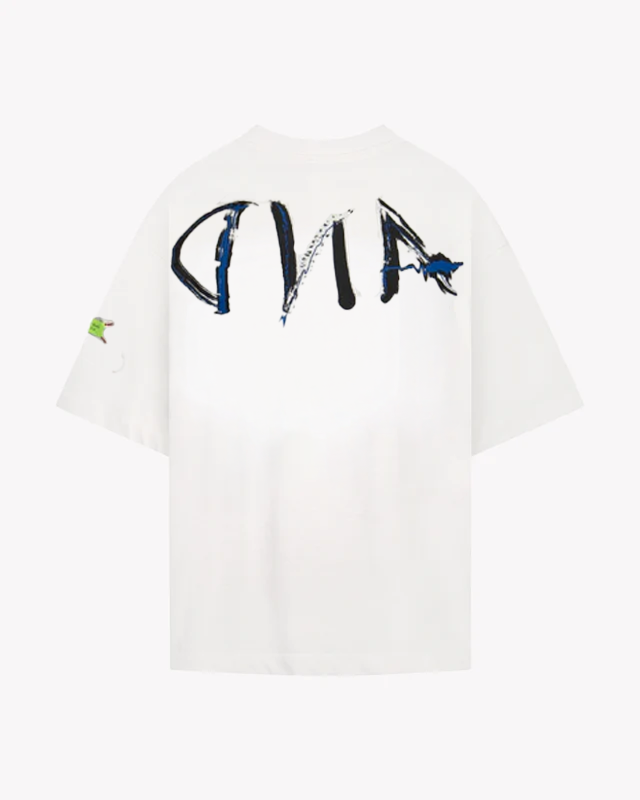 MYBRAND Signature Scribble Tee | OFF-WHITE