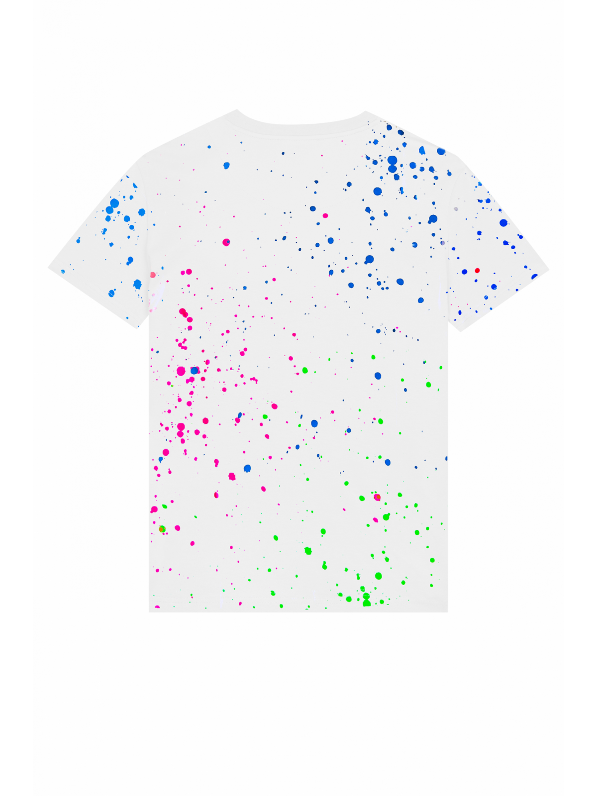 NEON PAINT CAPSULE T-SHIRT | WHITE