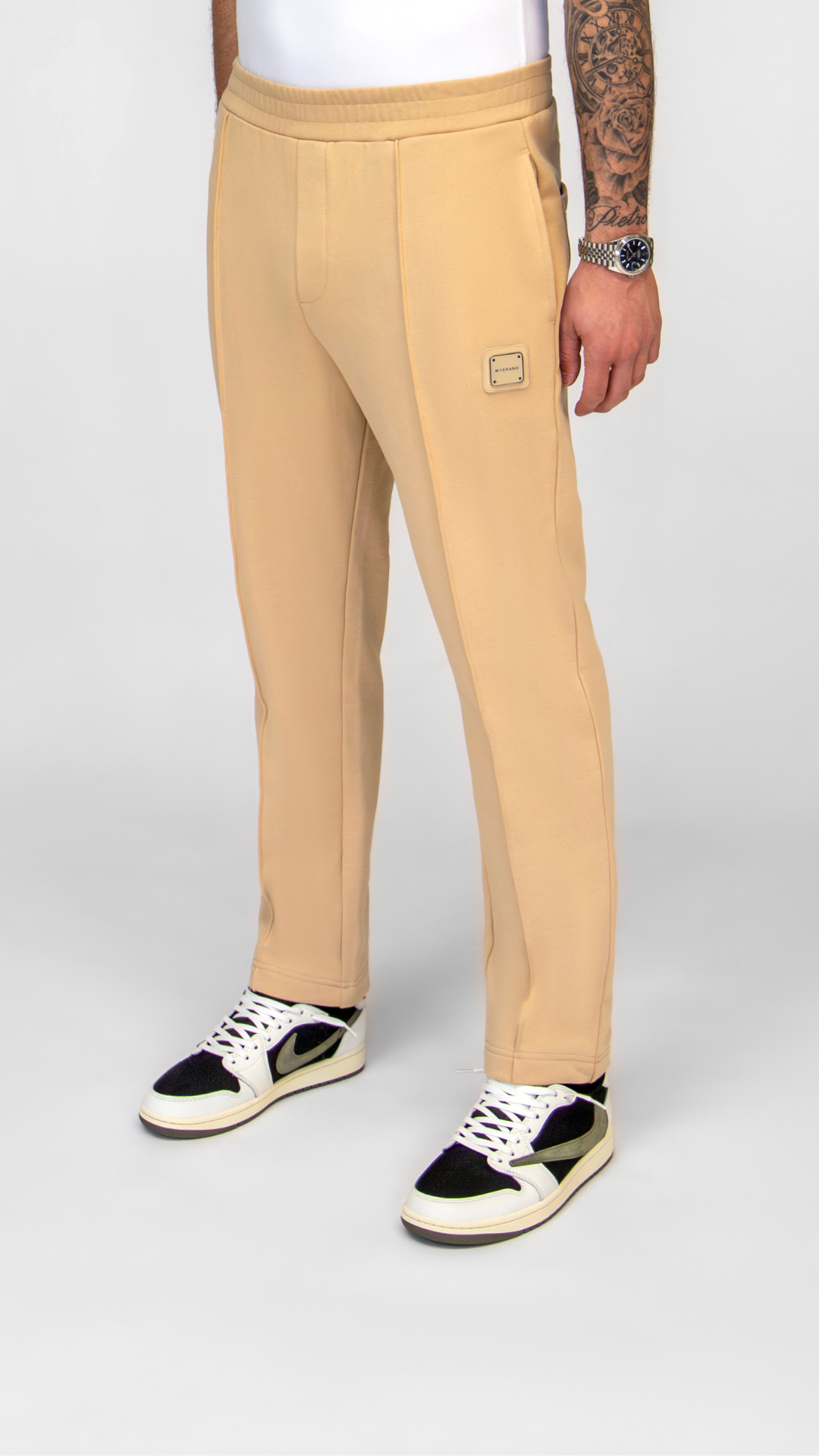MB ESSENTIALS PANTS | BEIGE