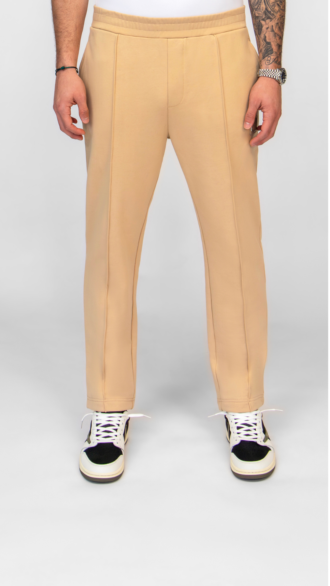 MB ESSENTIALS PANTS | BEIGE