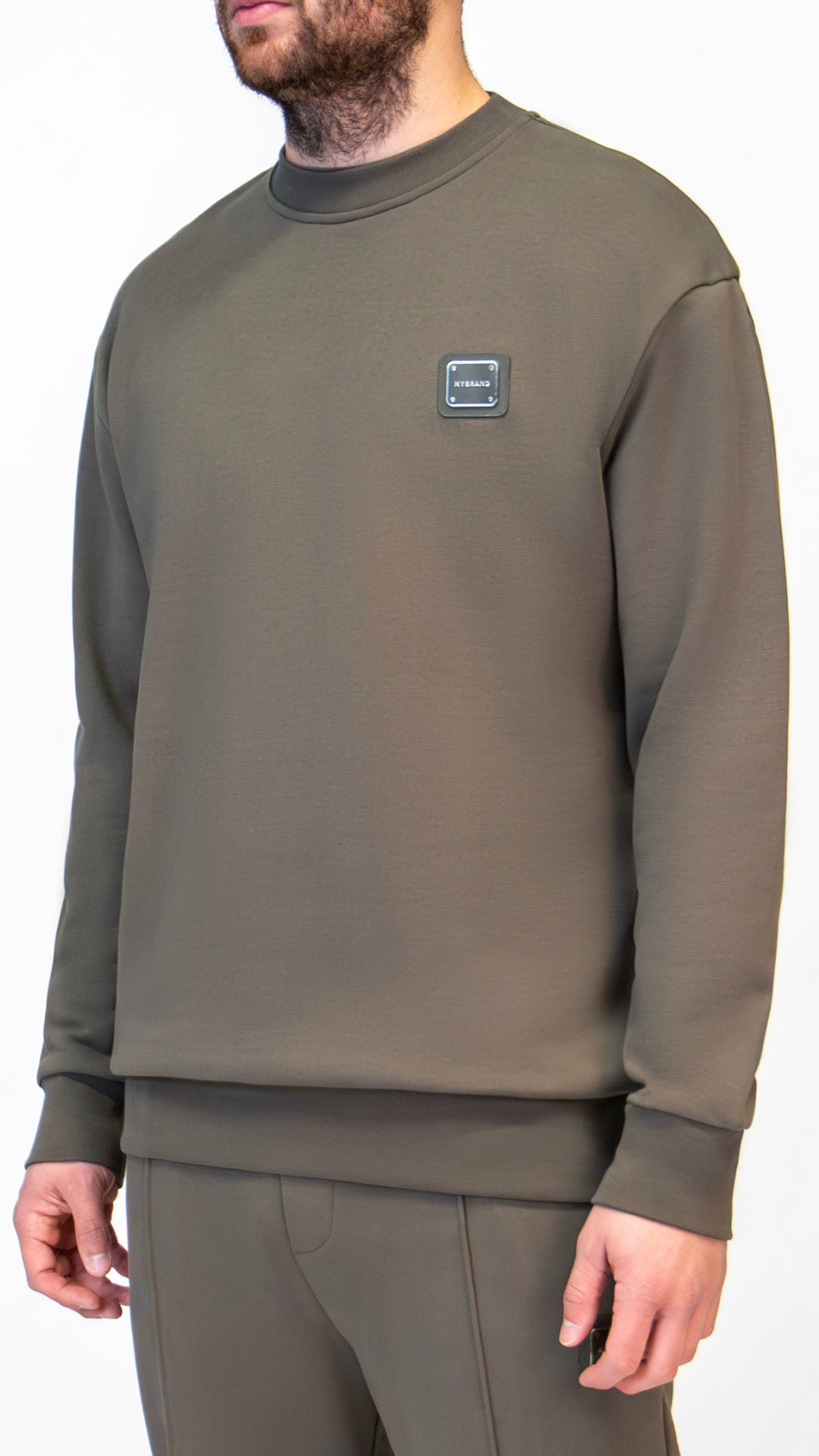 MB ESSENTIALS SWEATER | KHAKI